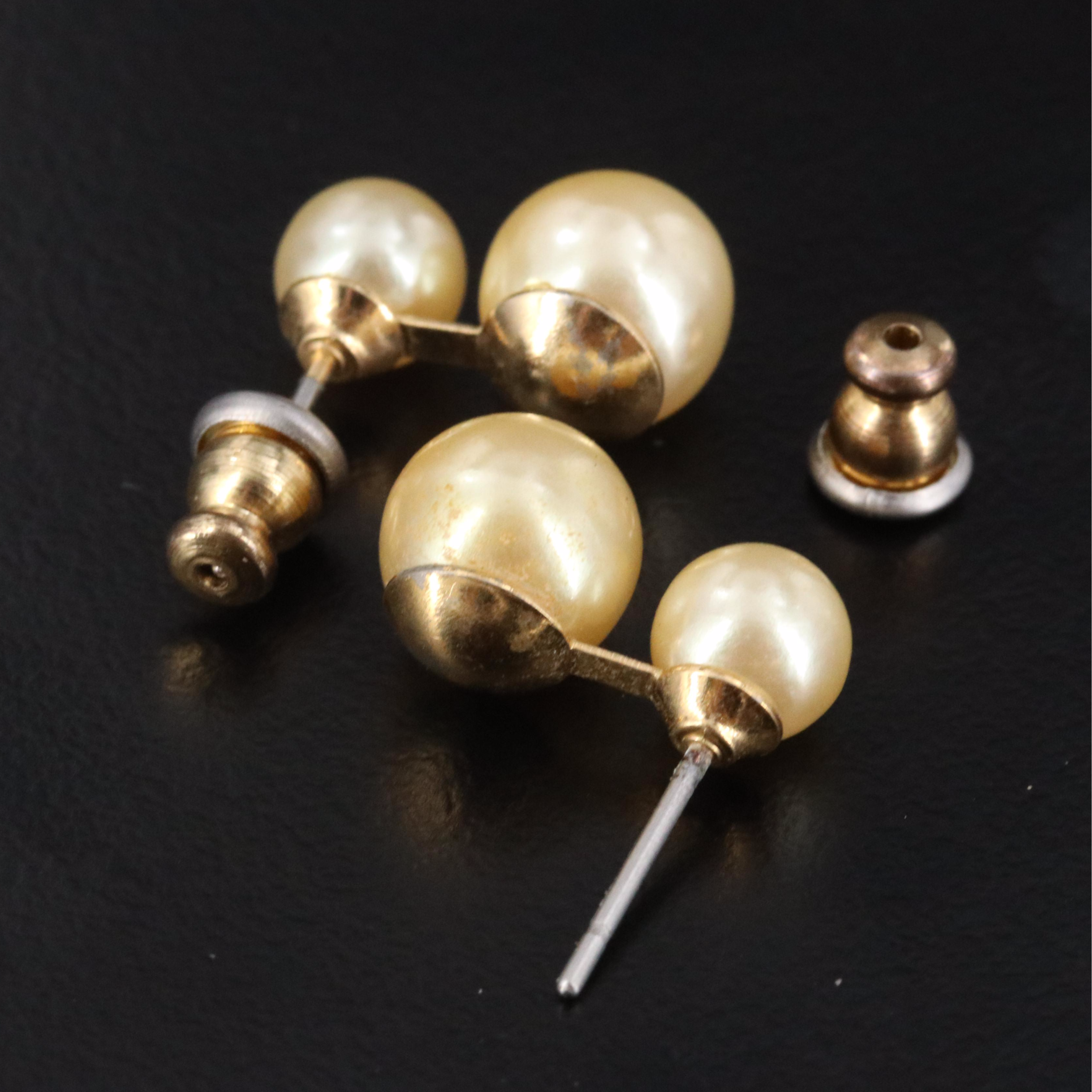 Imitation Pearl Earrings