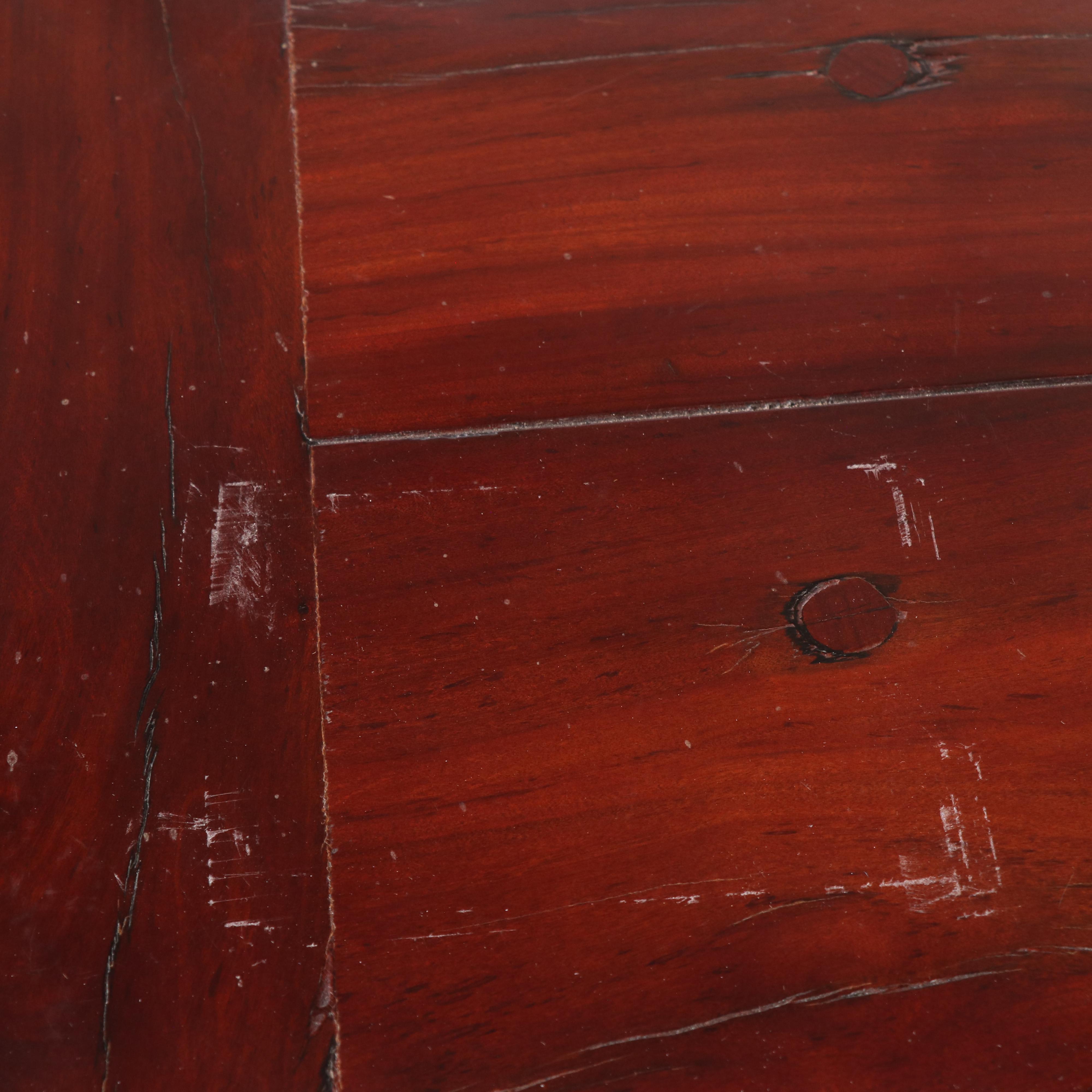 Mahogany Trestle Dining Table