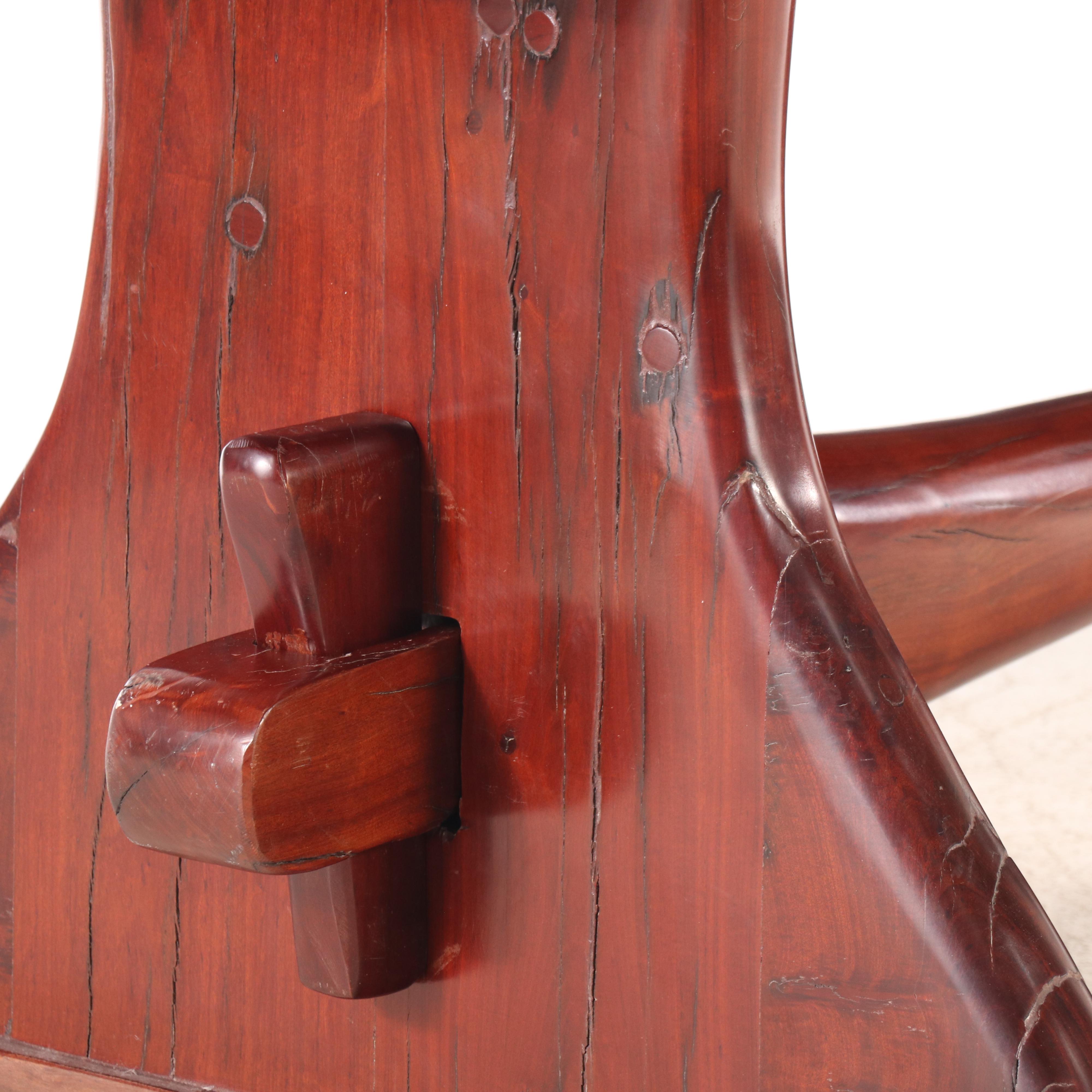 Mahogany Trestle Dining Table