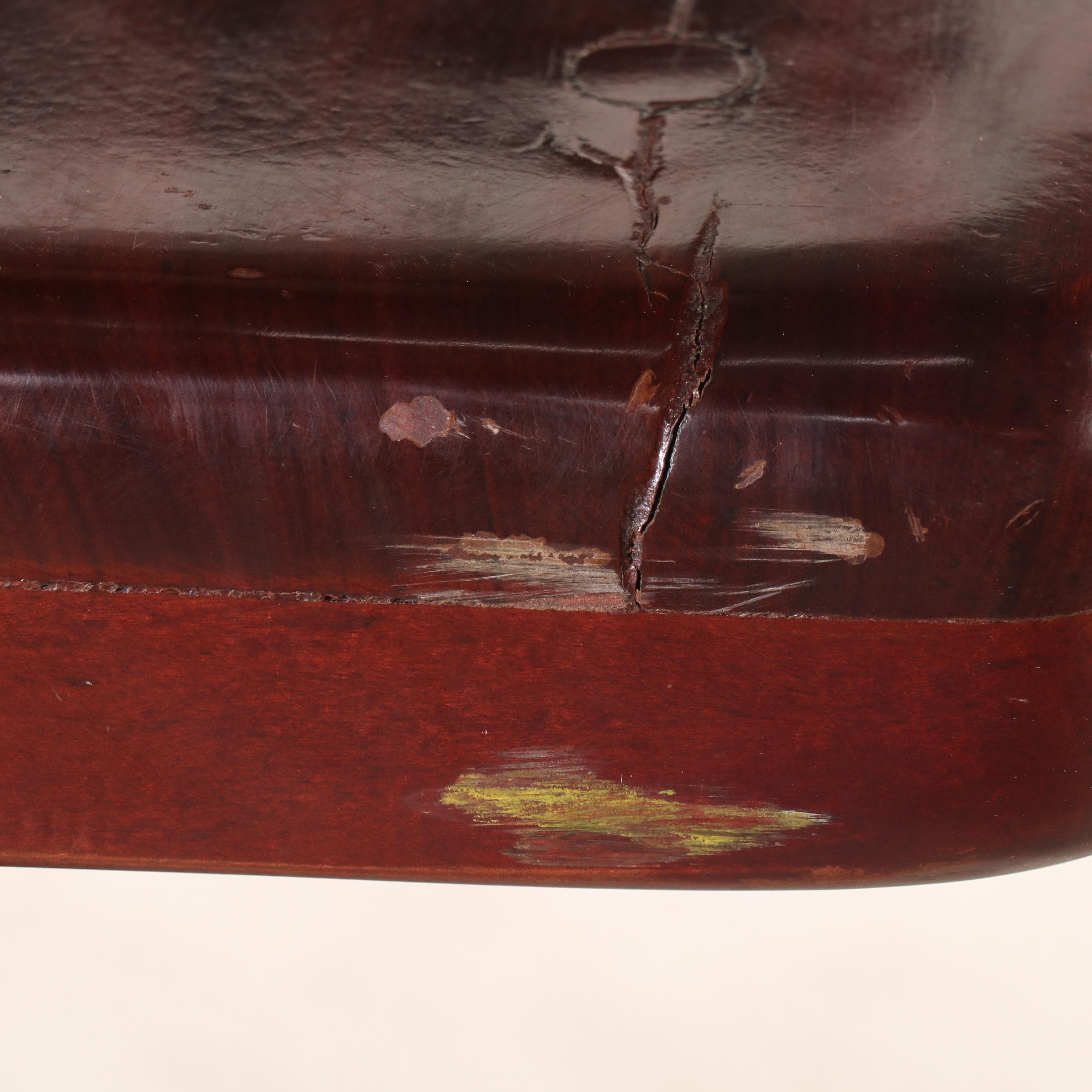 Mahogany Trestle Dining Table