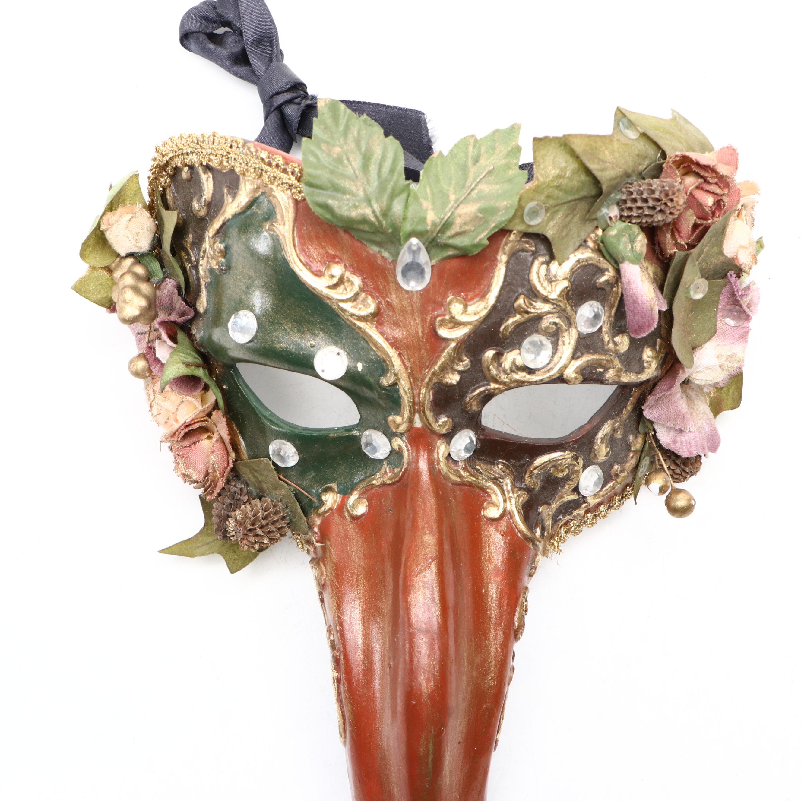 Wayne M. Kleski Venetian Style Masquerade Mask