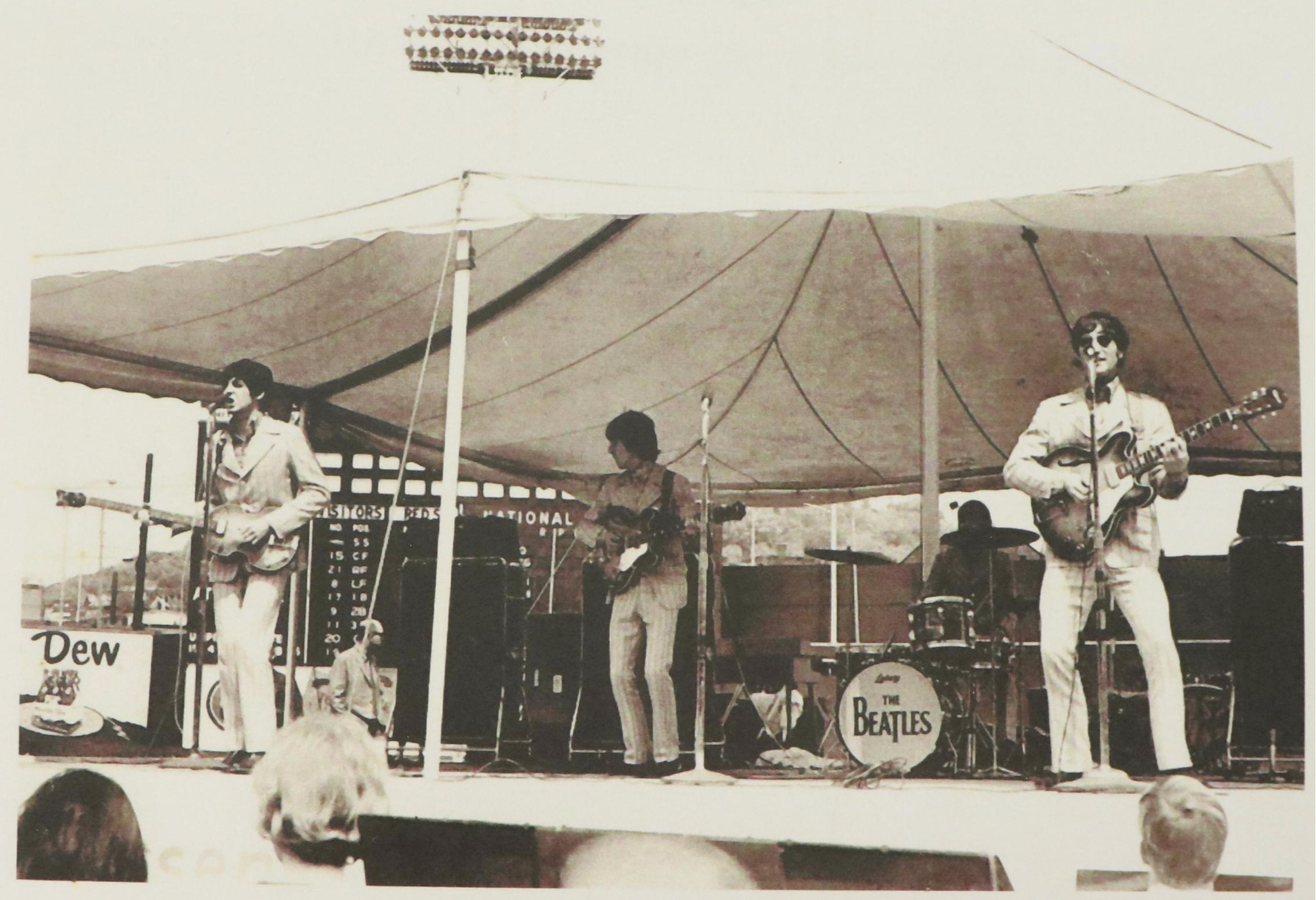 The Beatles Crosley Field Cincinnati Concert Reproduction Posters