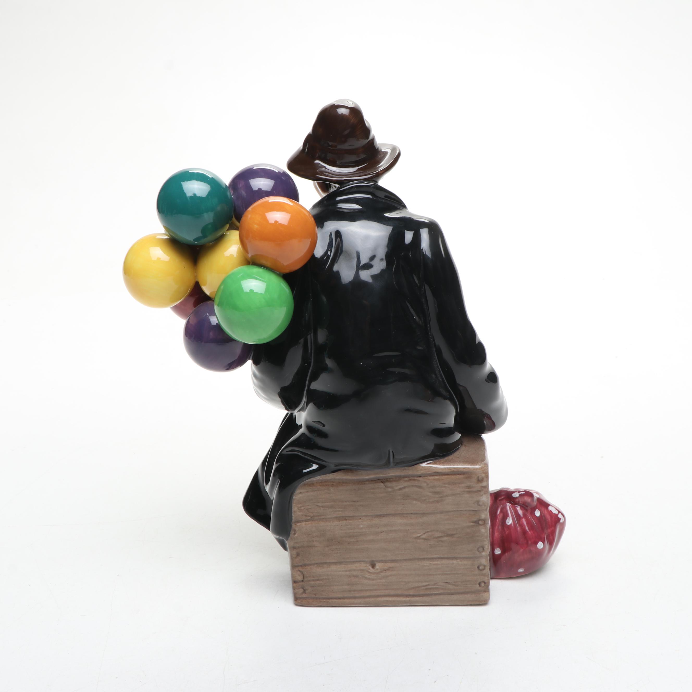 Royal Doulton "The Balloon Man" and "Balloon Girl" Figurines