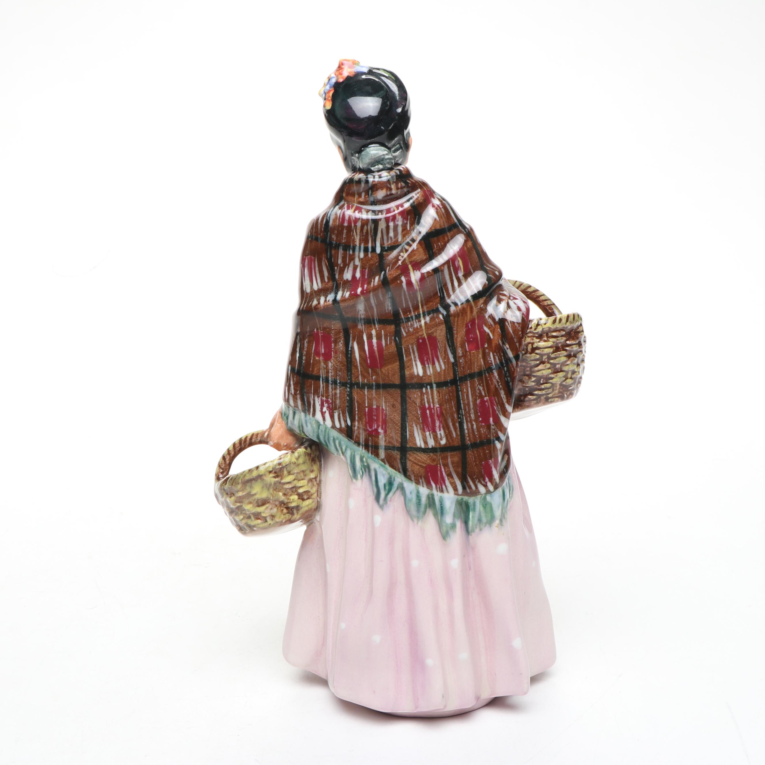 Royal Doulton "The Mask Seller" and Other Porcelain Figurines