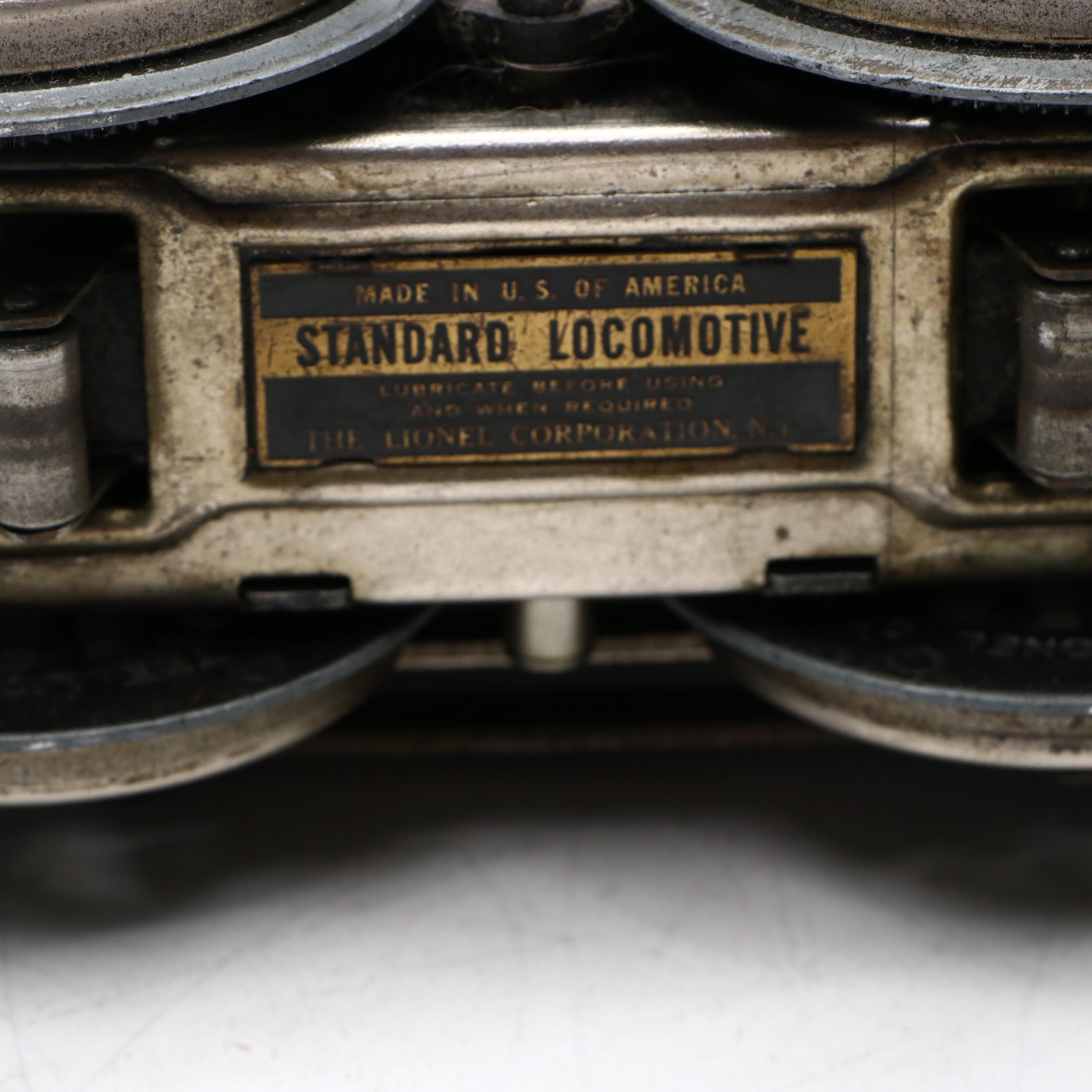 Lionel Standard Gauge Locomotive Train