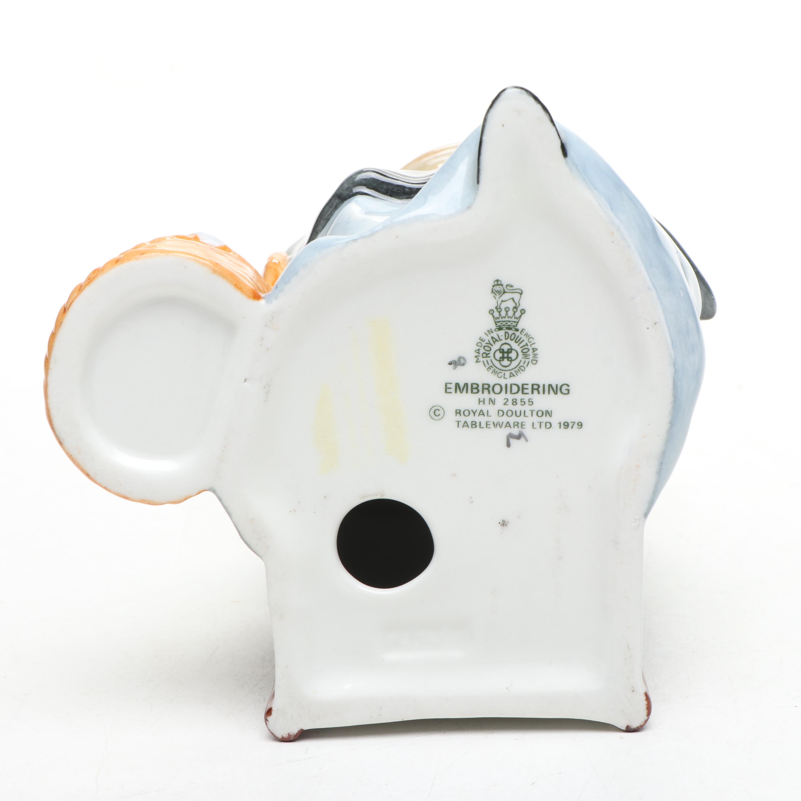 Royal Doulton "The Mask Seller" and Other Porcelain Figurines