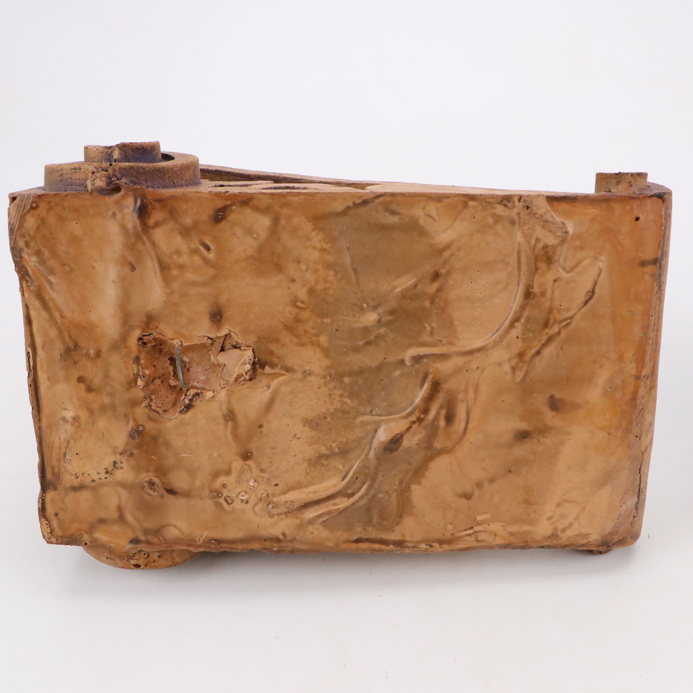 Wood Grain Finish Plaster Star Lady and Knight Corbels