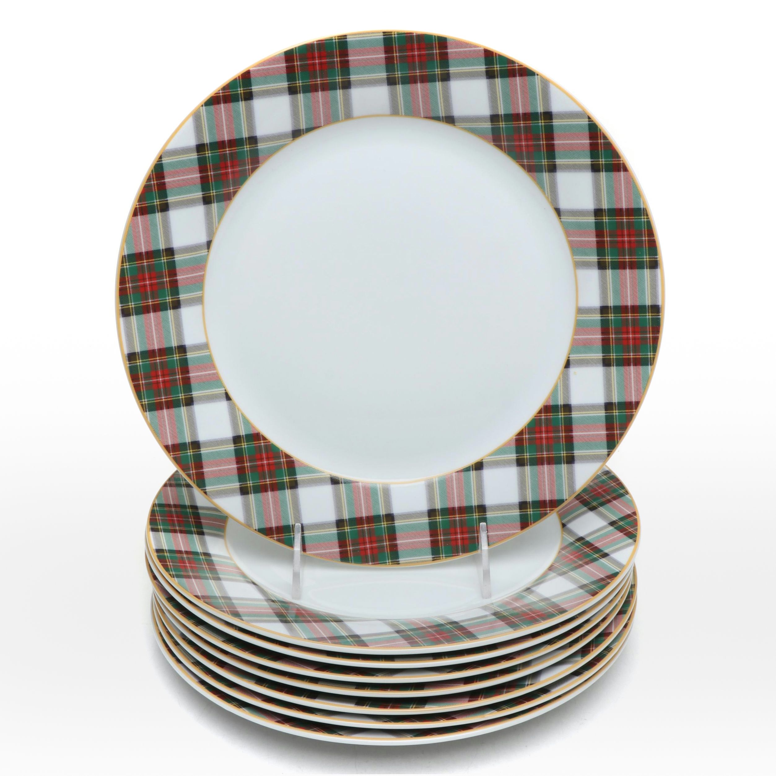 Ralph Lauren "Skyler" Porcelain Dinner Plates, 2012