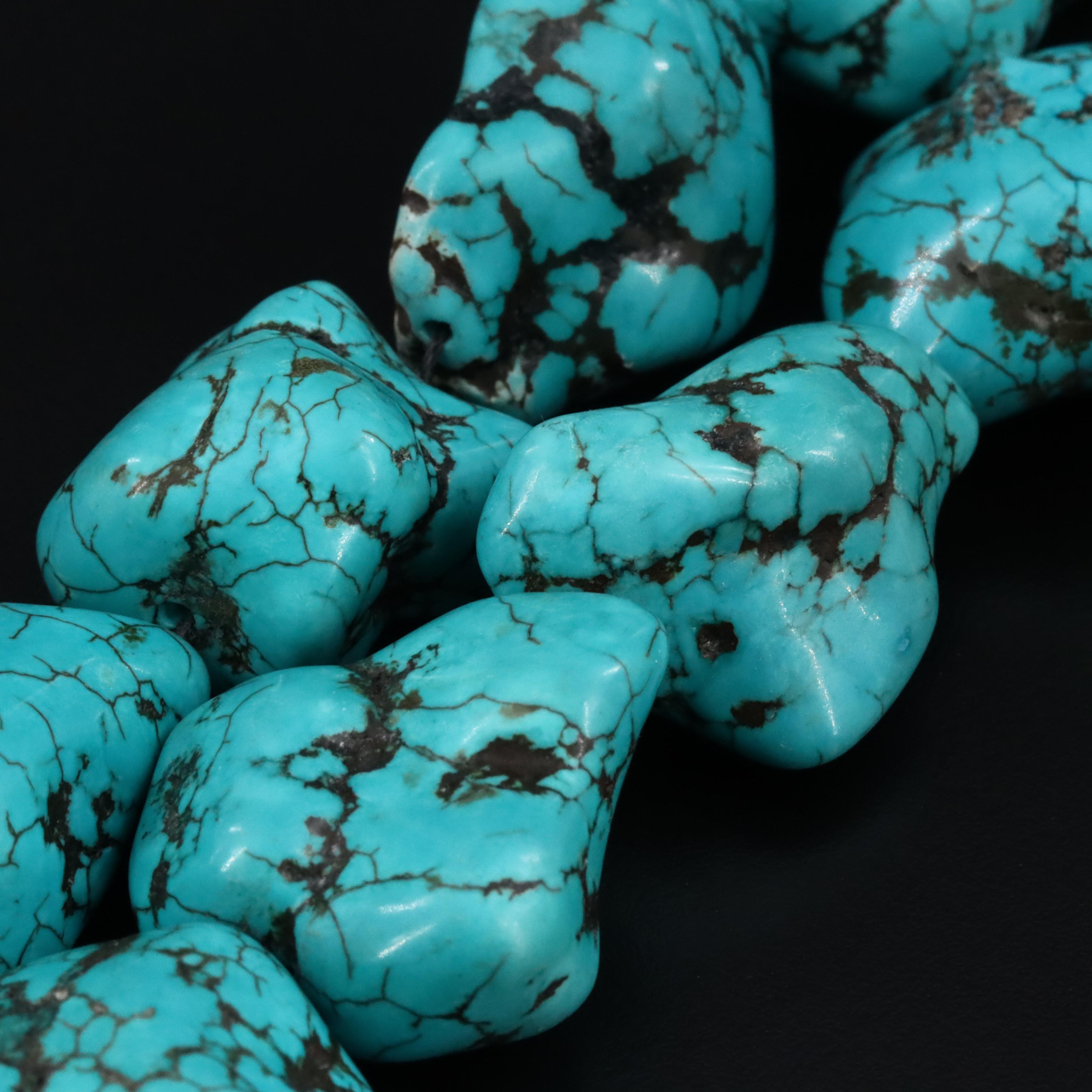 Howlite Bead Necklace