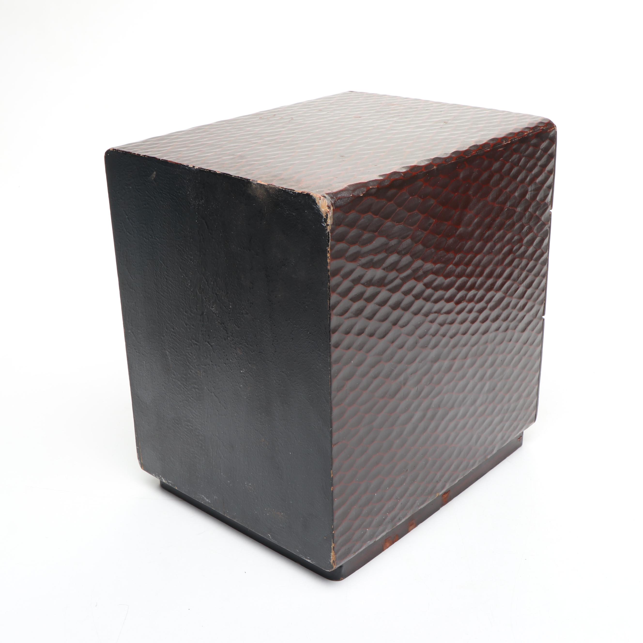 Japanese Lacquer Kamakura-Bori Drawer Box with Other East Asian Sculpture & Art