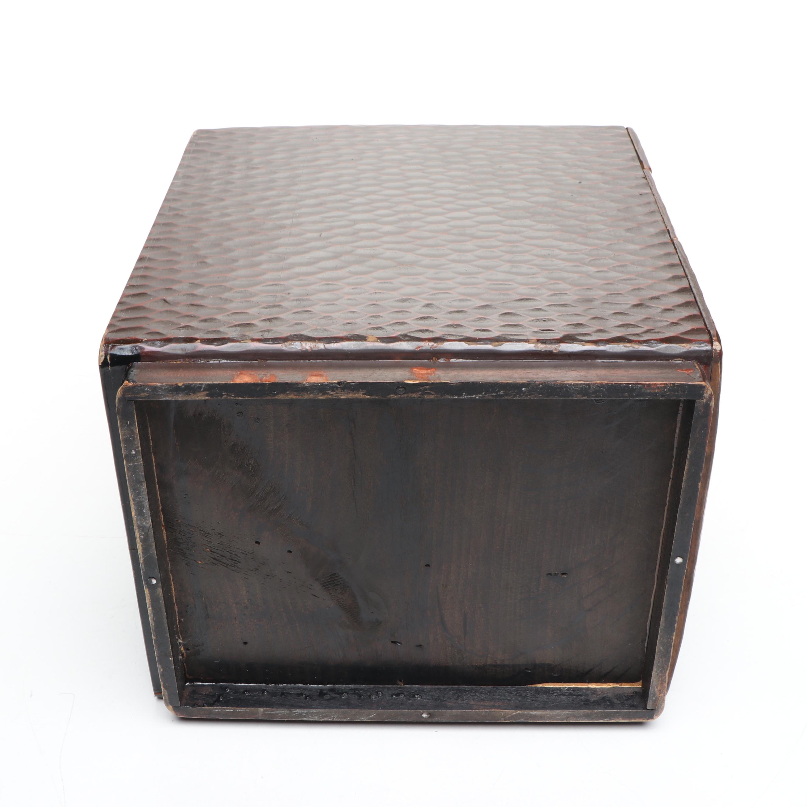 Japanese Lacquer Kamakura-Bori Drawer Box with Other East Asian Sculpture & Art