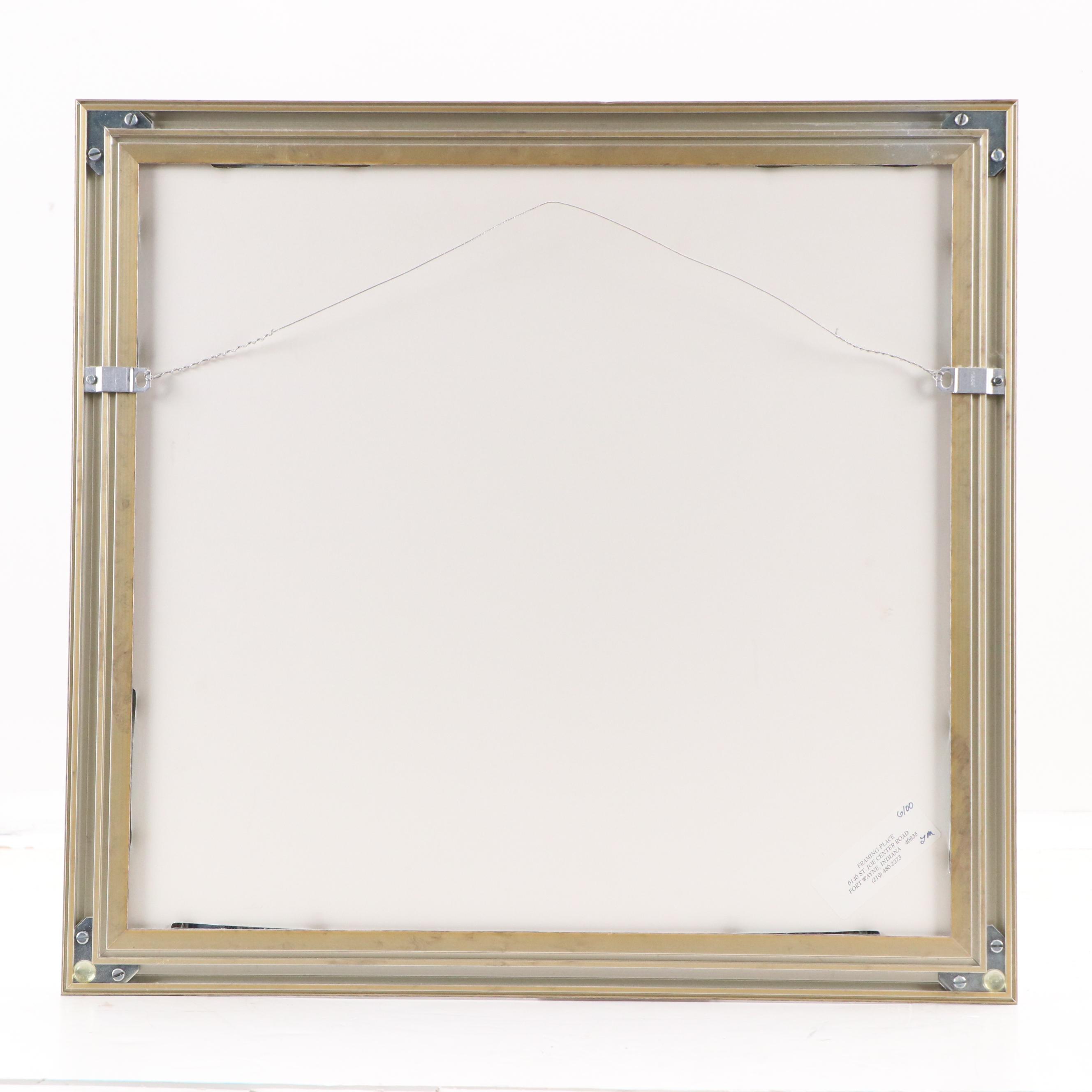 P. Buckley Moss Offset Lithograph "Hora Park Carousel," 1992