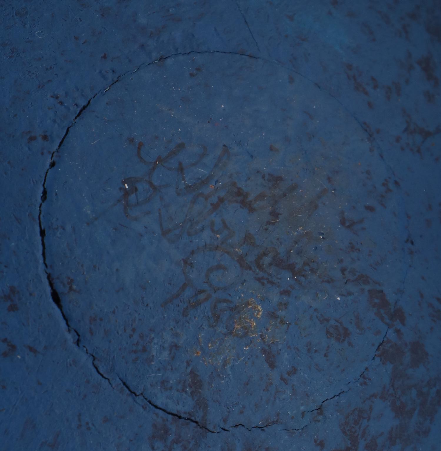 Hand-Painted Carved Wood Rabbit Figures