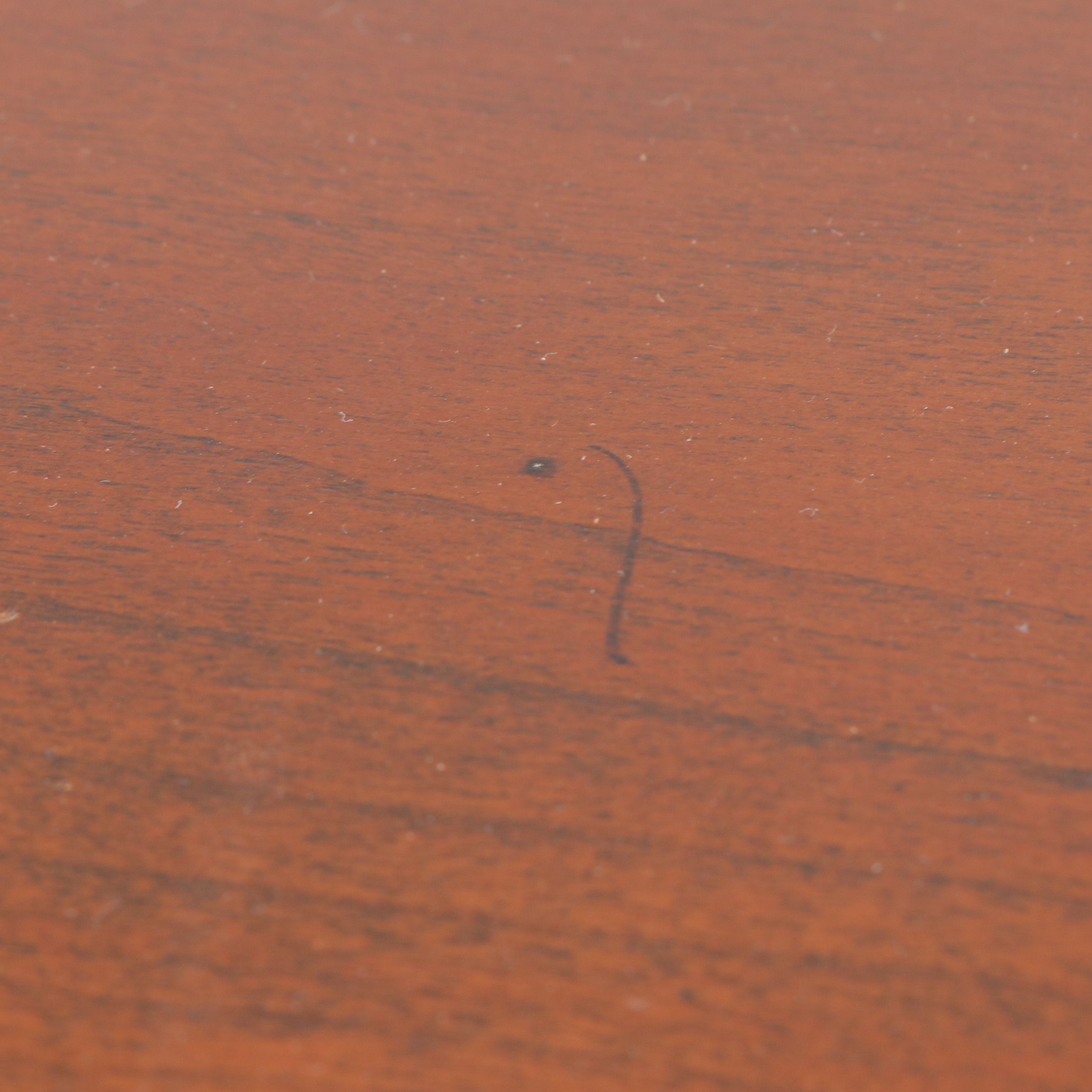 Johnson Furniture Co. Campaign Style Walnut Tall Chest of Drawers