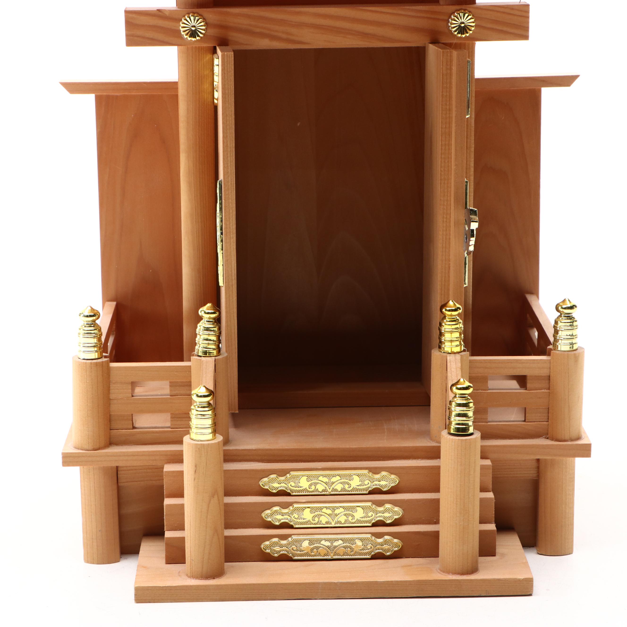 Miniature Wooden Japanese Shinto Kamidana