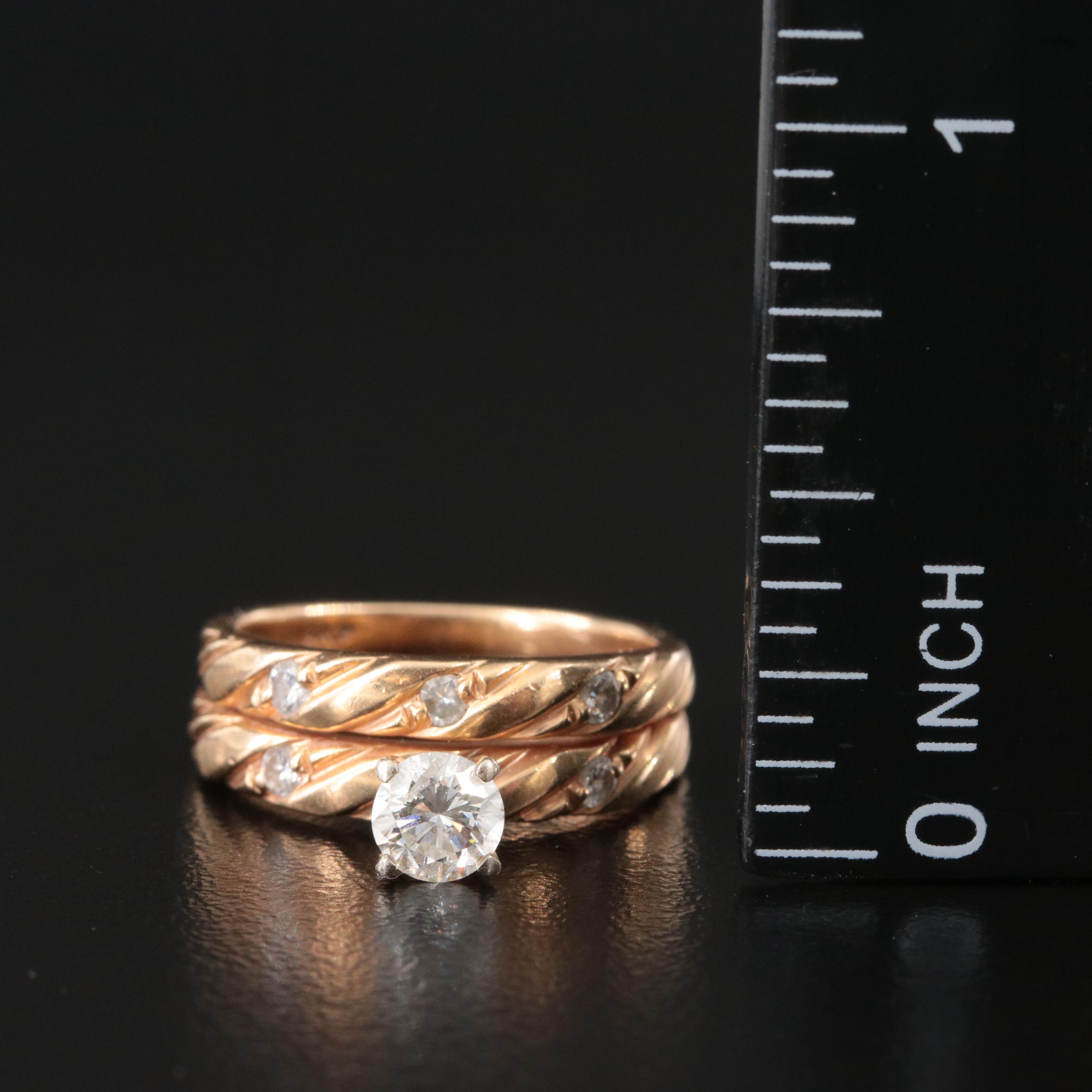 14K 0.50 CTW Diamond Ring