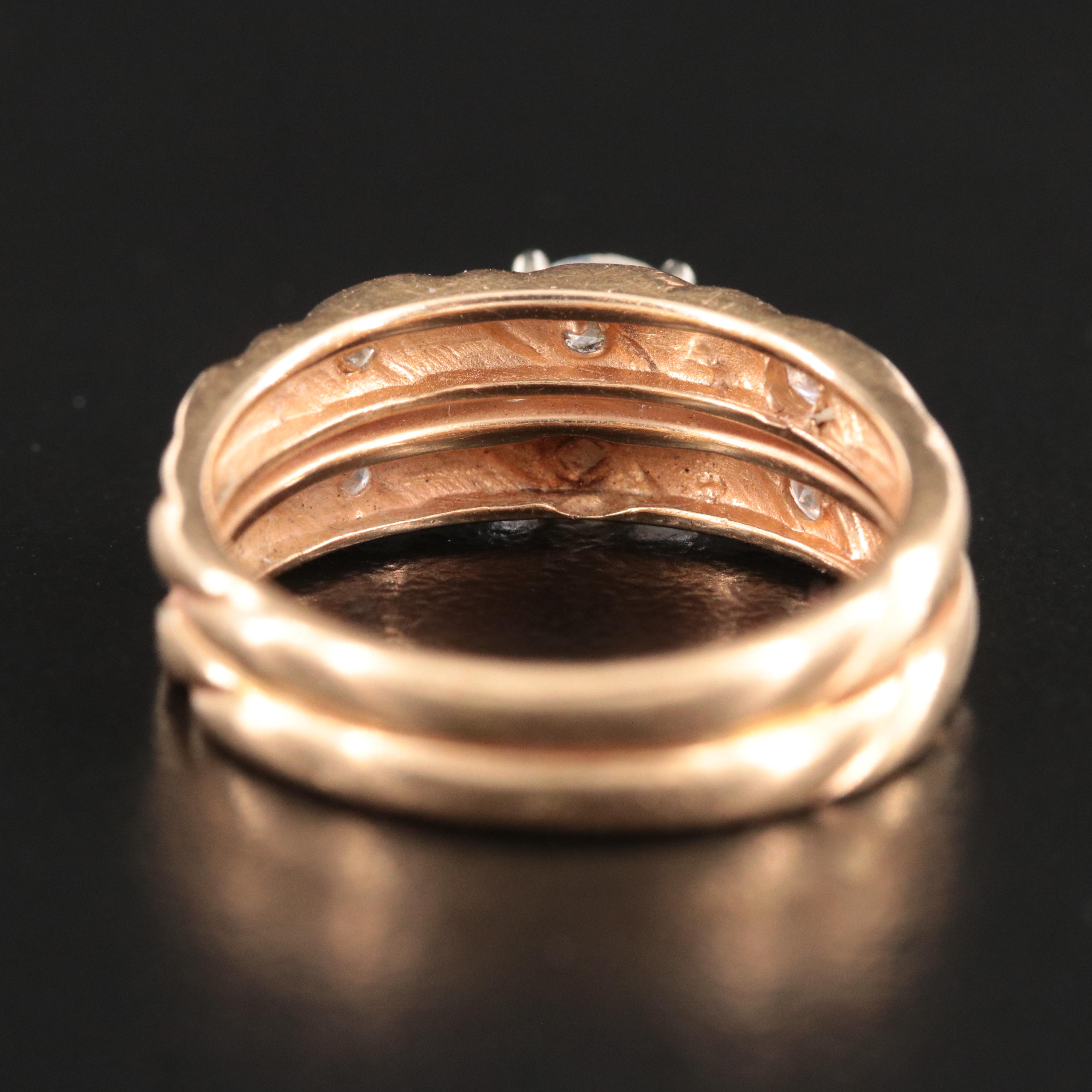 14K 0.50 CTW Diamond Ring