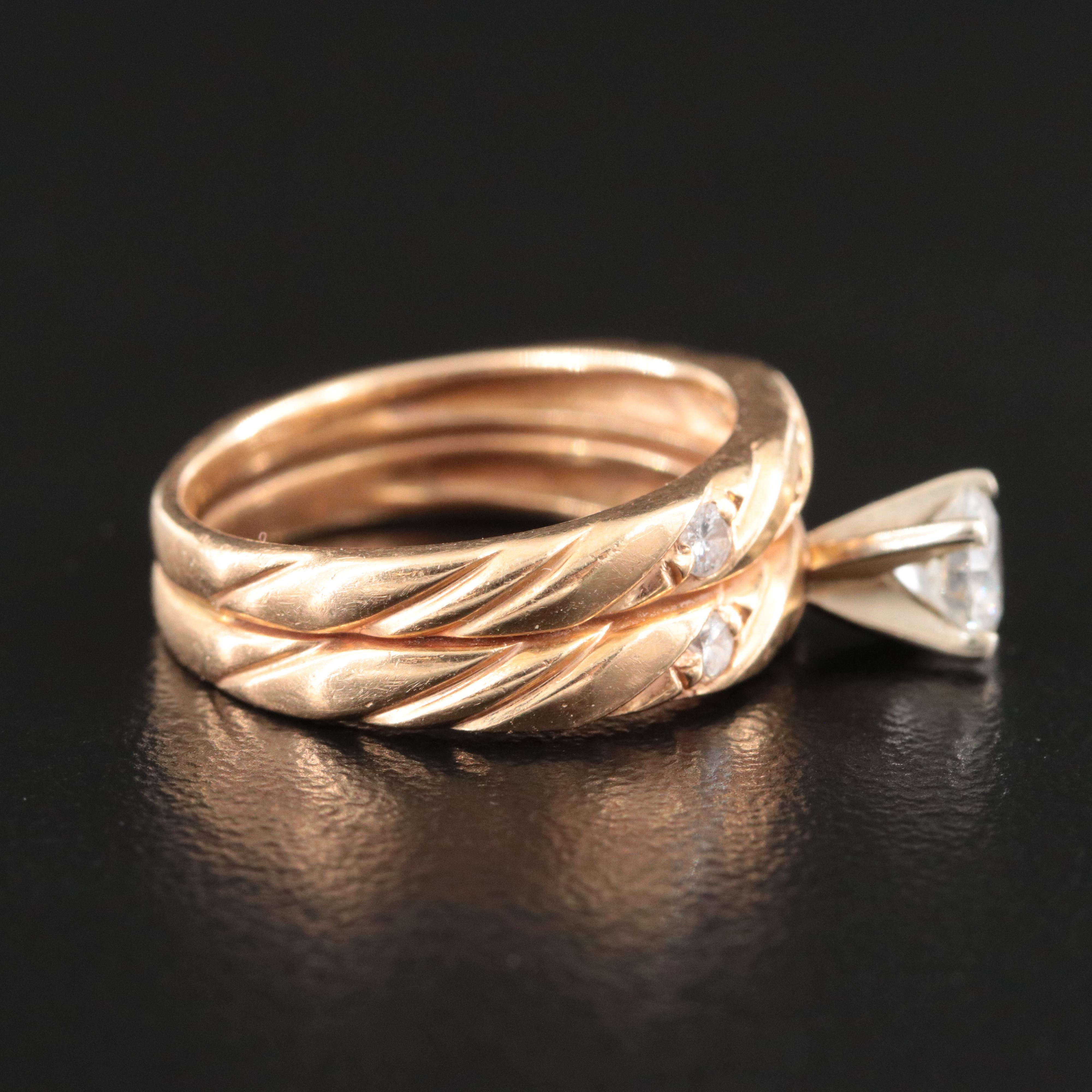 14K 0.50 CTW Diamond Ring