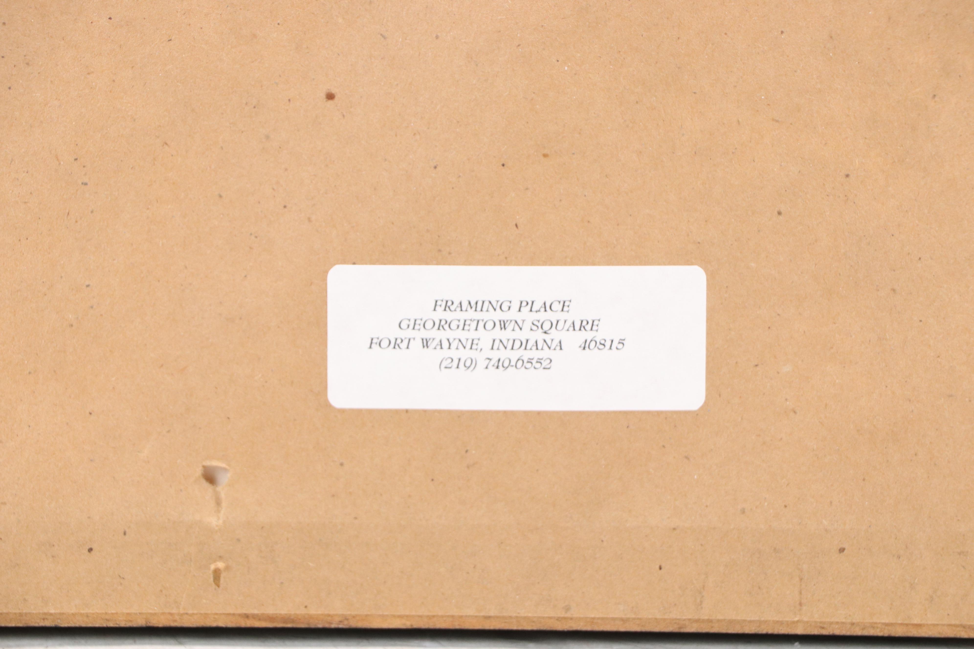 P. Buckley Moss Offset Lithographs "My First Day" and "The Reading Lesson"