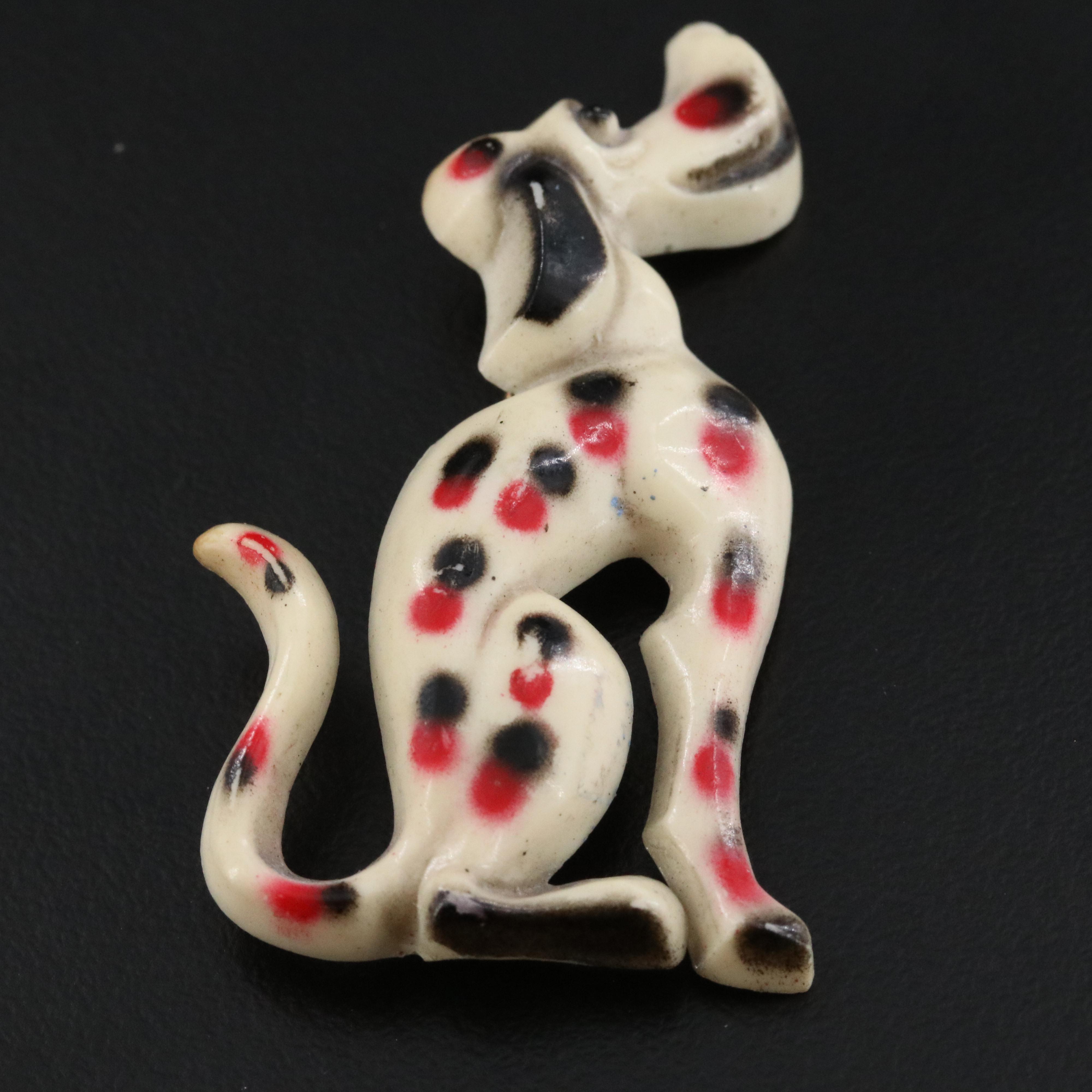 Vintage Early Plastic Brooches