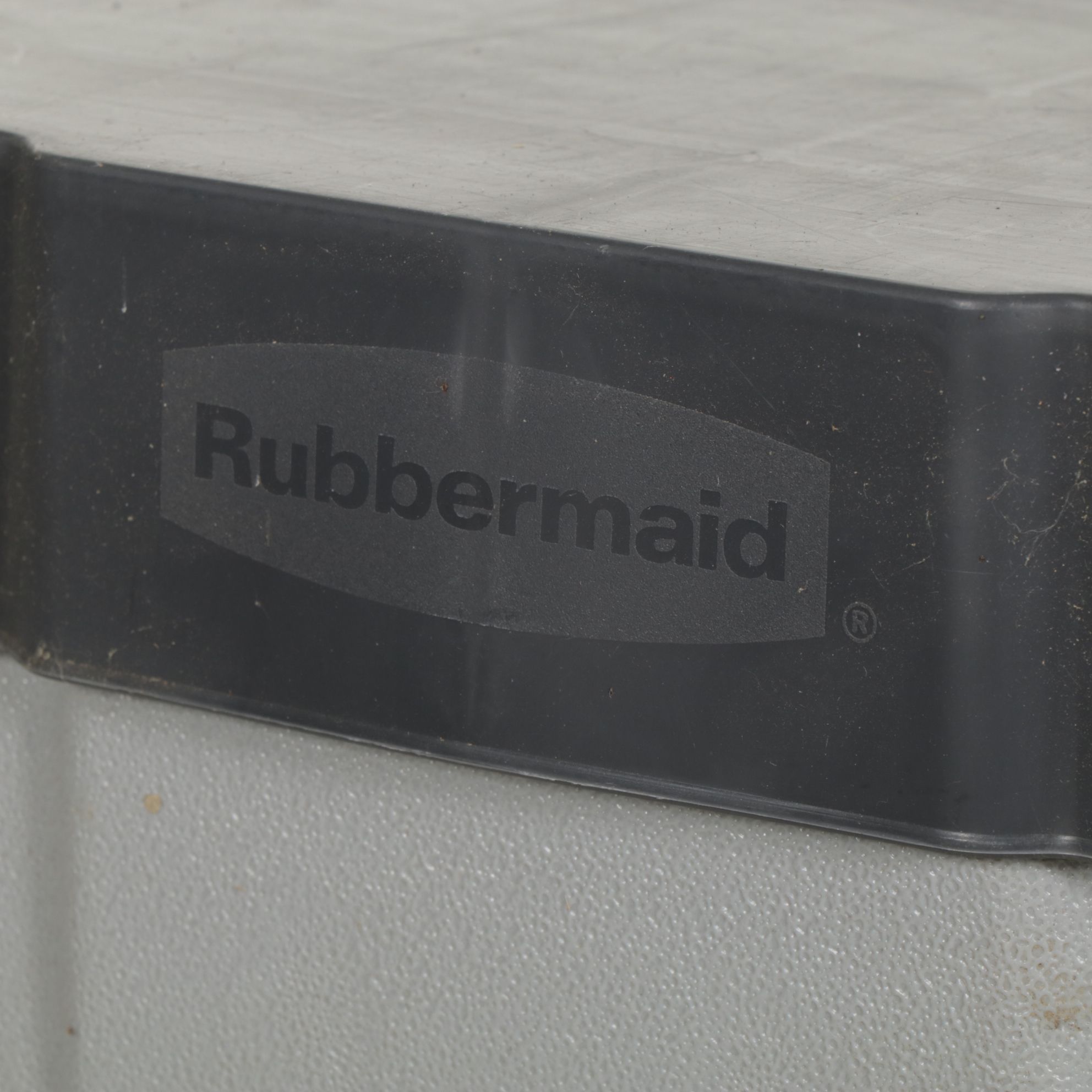 Two Rubbermaid Plastic Storage Cabinets