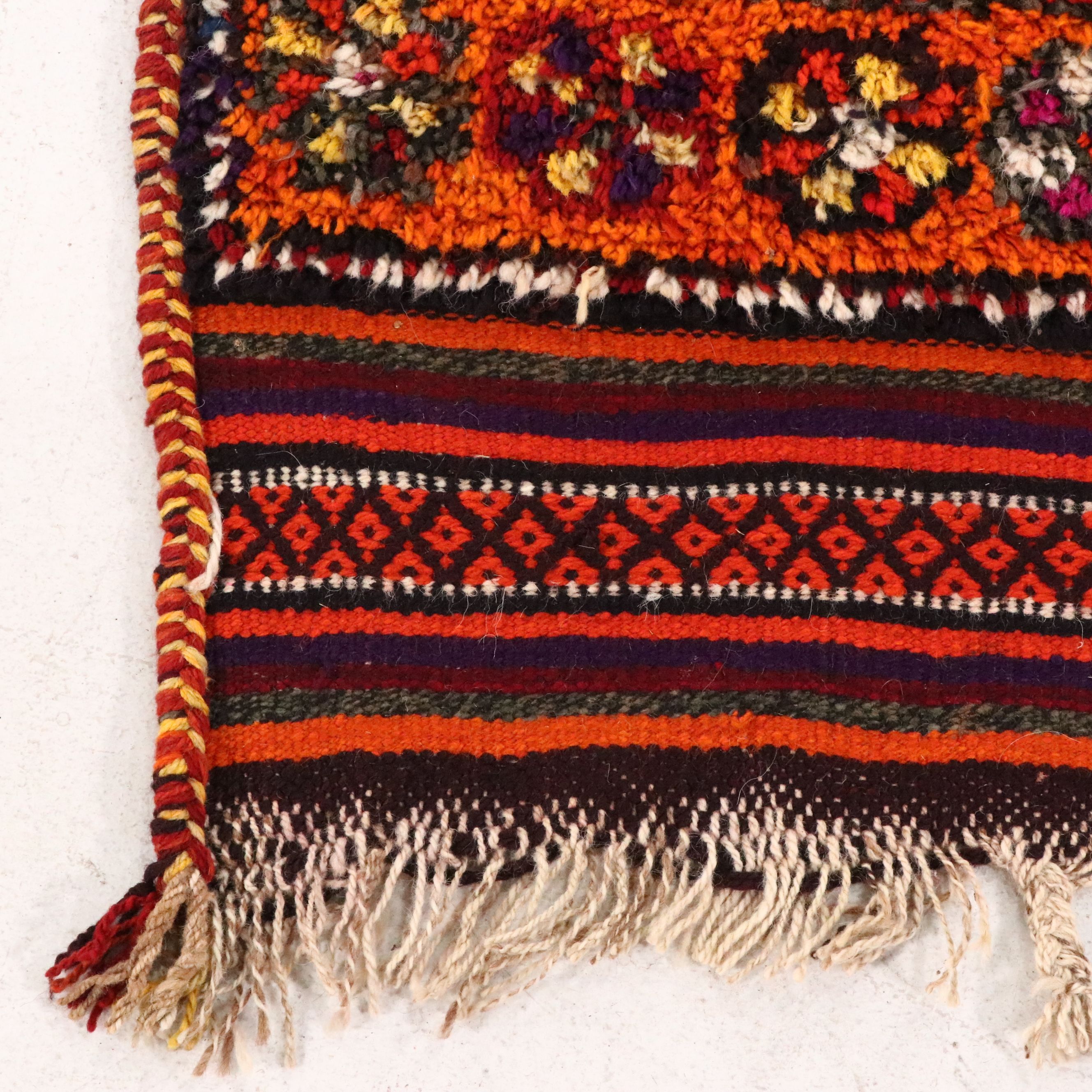 2'10 x 10'1 Hand-Knotted Turkish Village Carpet Runner