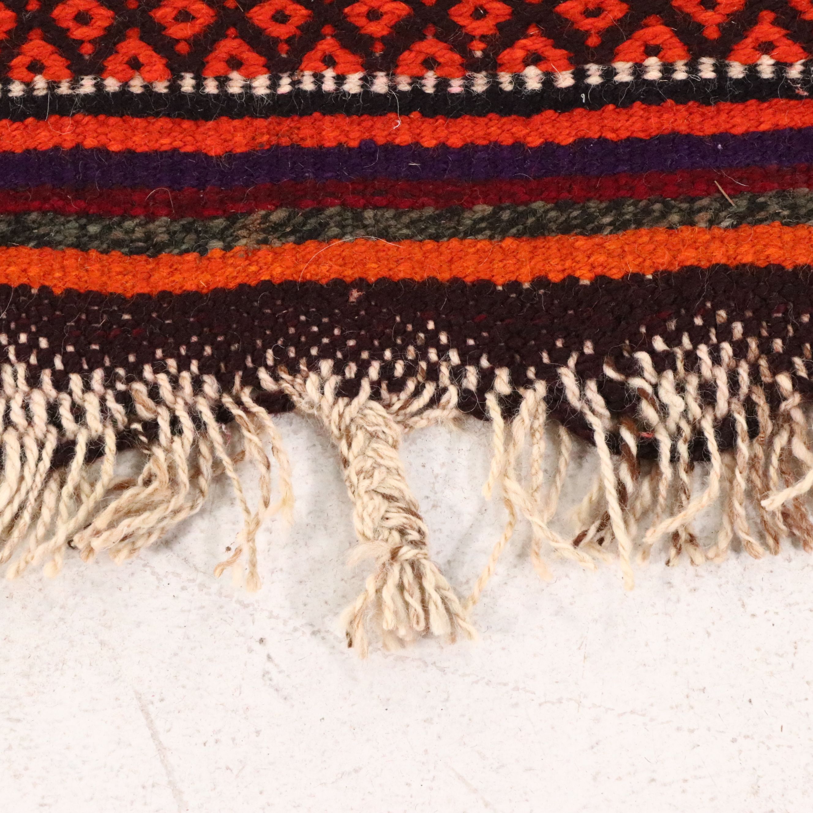 2'10 x 10'1 Hand-Knotted Turkish Village Carpet Runner