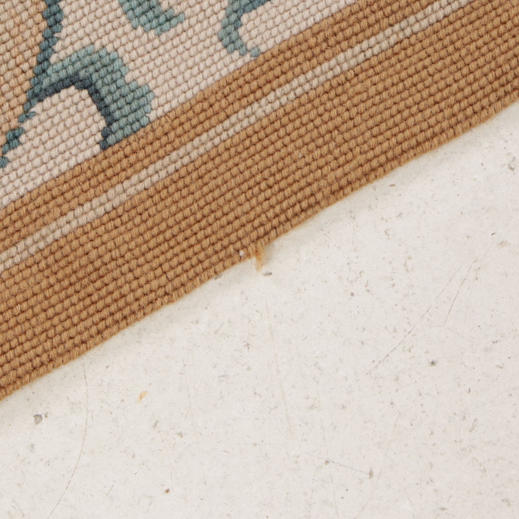 6' x 9'1 Handmade Chinese Needlepoint Area Rug