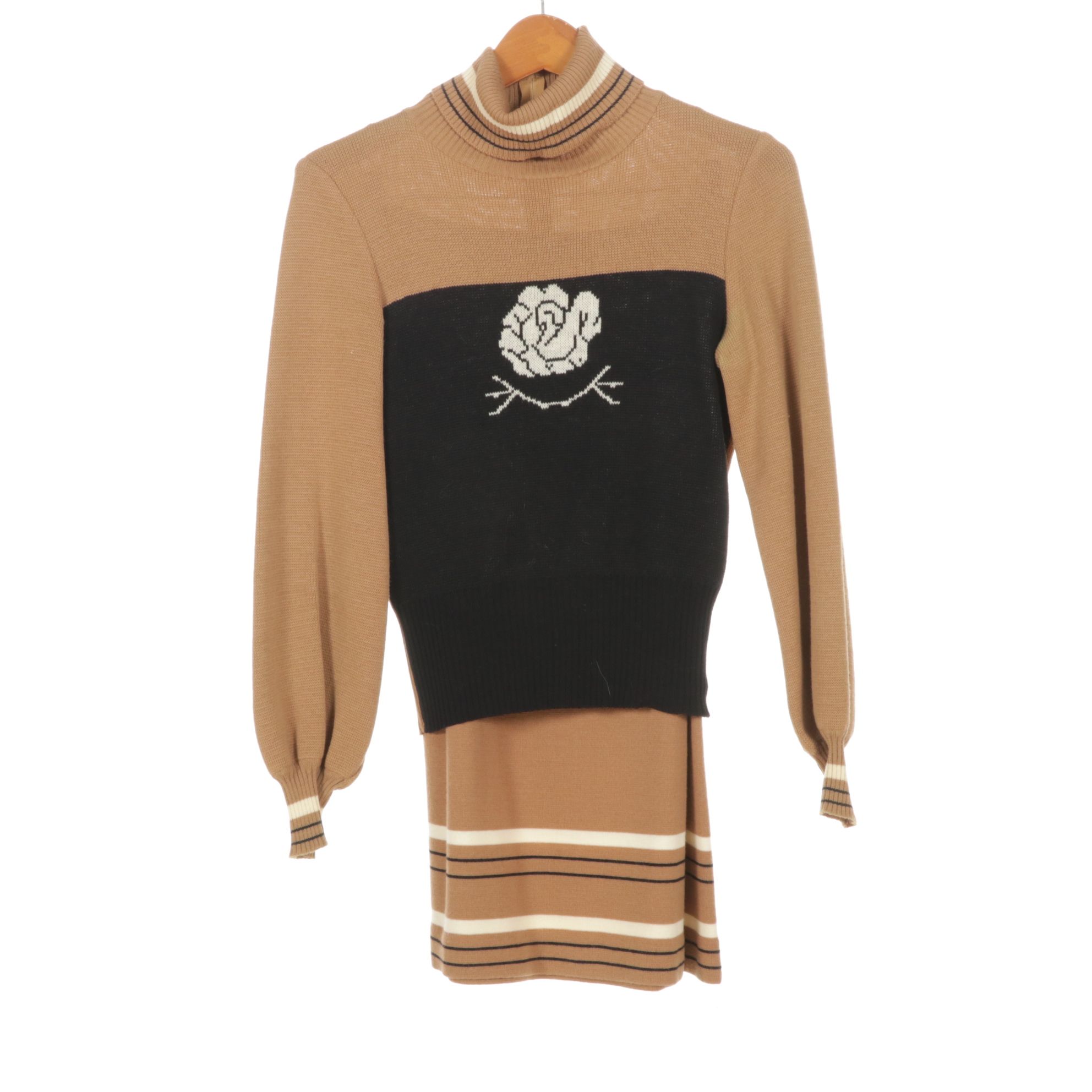 Crissa Linea Italiana and Liz Claiborne Wool 2-Piece Sets with Tweed Blazer