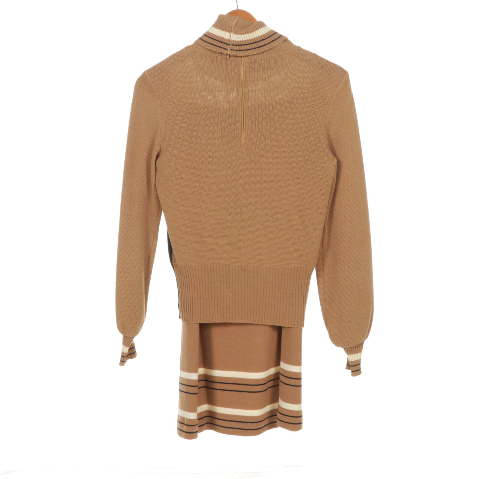 Crissa Linea Italiana and Liz Claiborne Wool 2-Piece Sets with Tweed Blazer