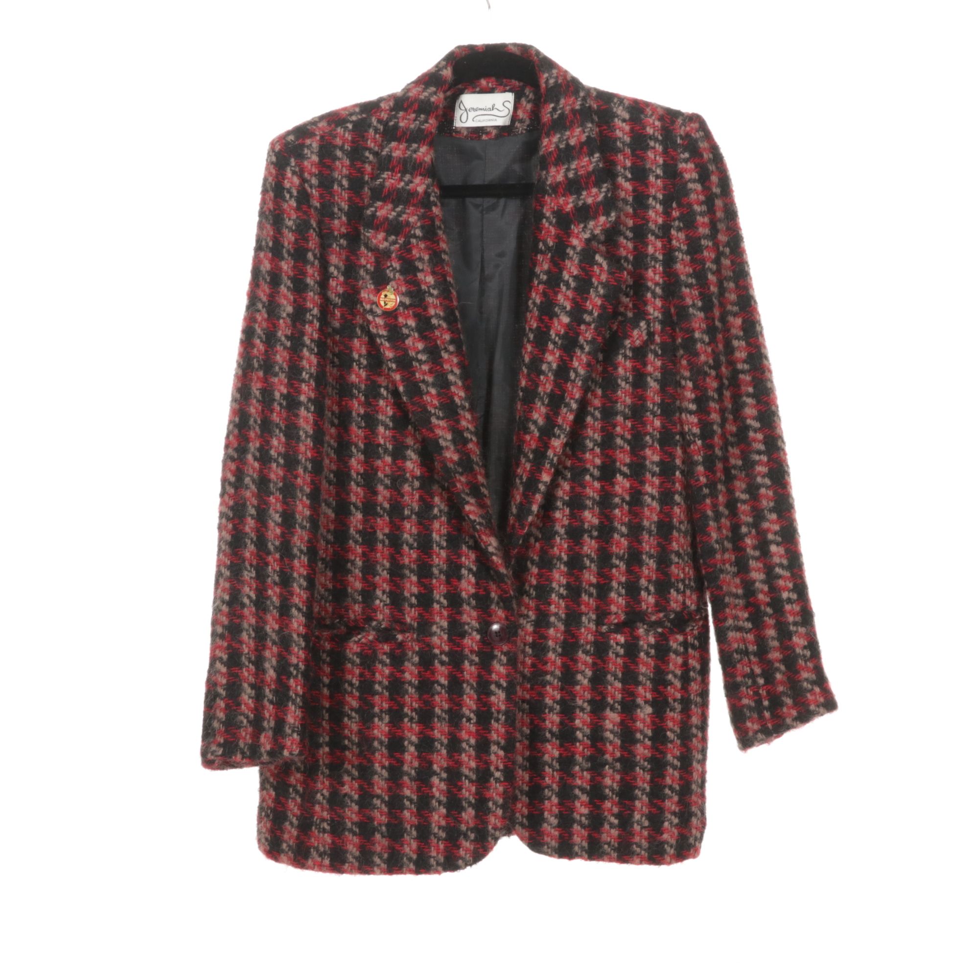 Crissa Linea Italiana and Liz Claiborne Wool 2-Piece Sets with Tweed Blazer