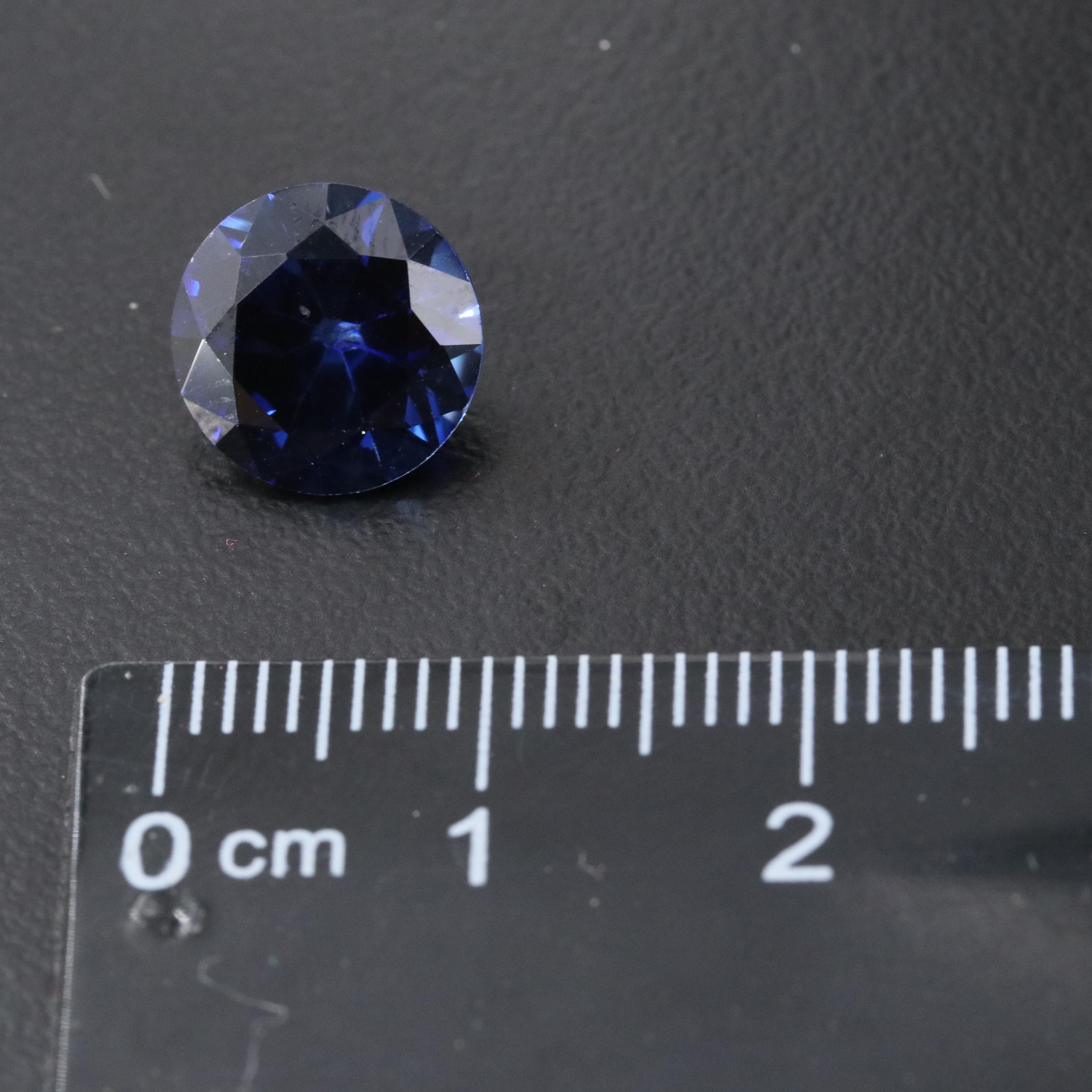 Loose 8.30 CTW Lab Grown Sapphire and Lab Grown Pink Sapphire Lot