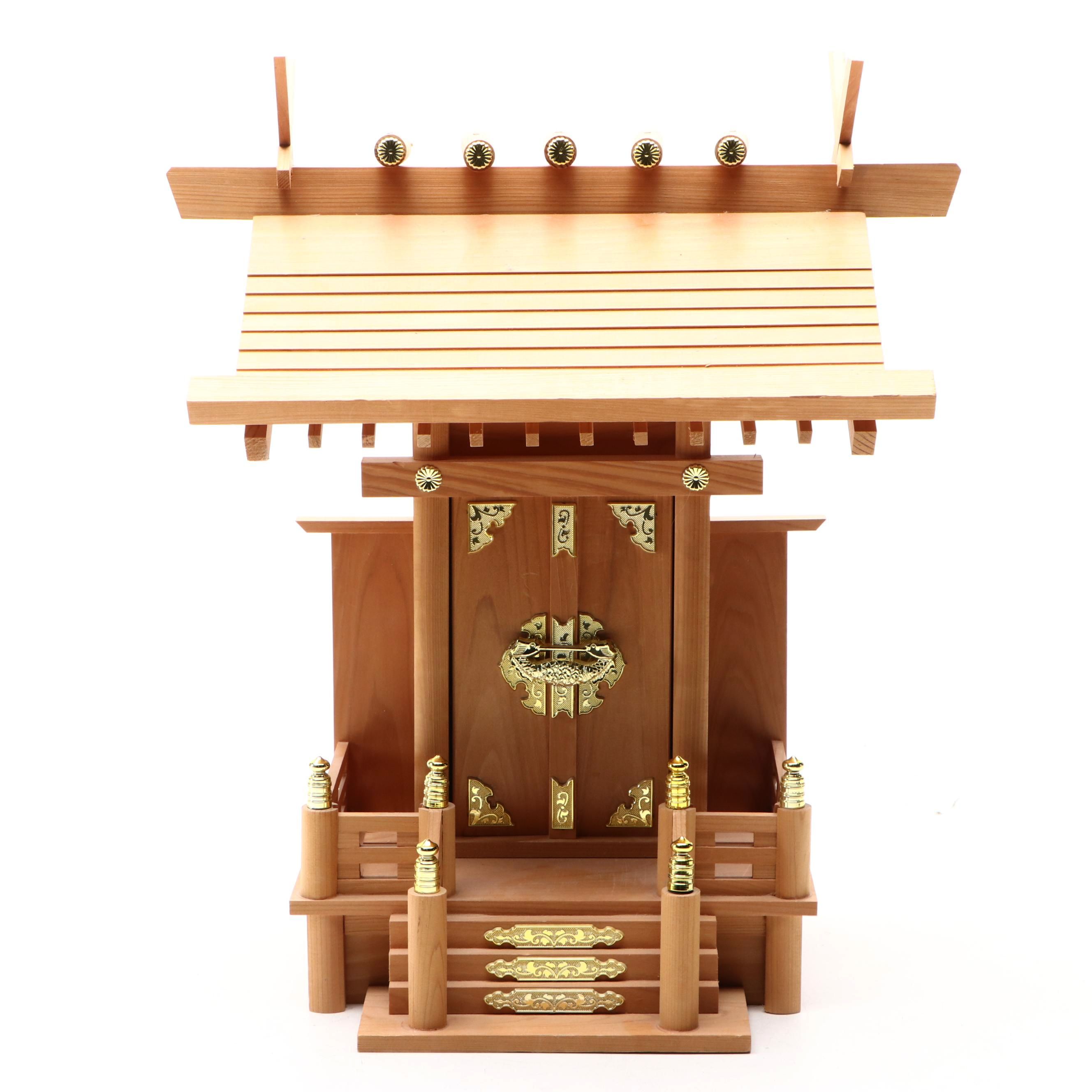 Miniature Wooden Japanese Shinto Kamidana
