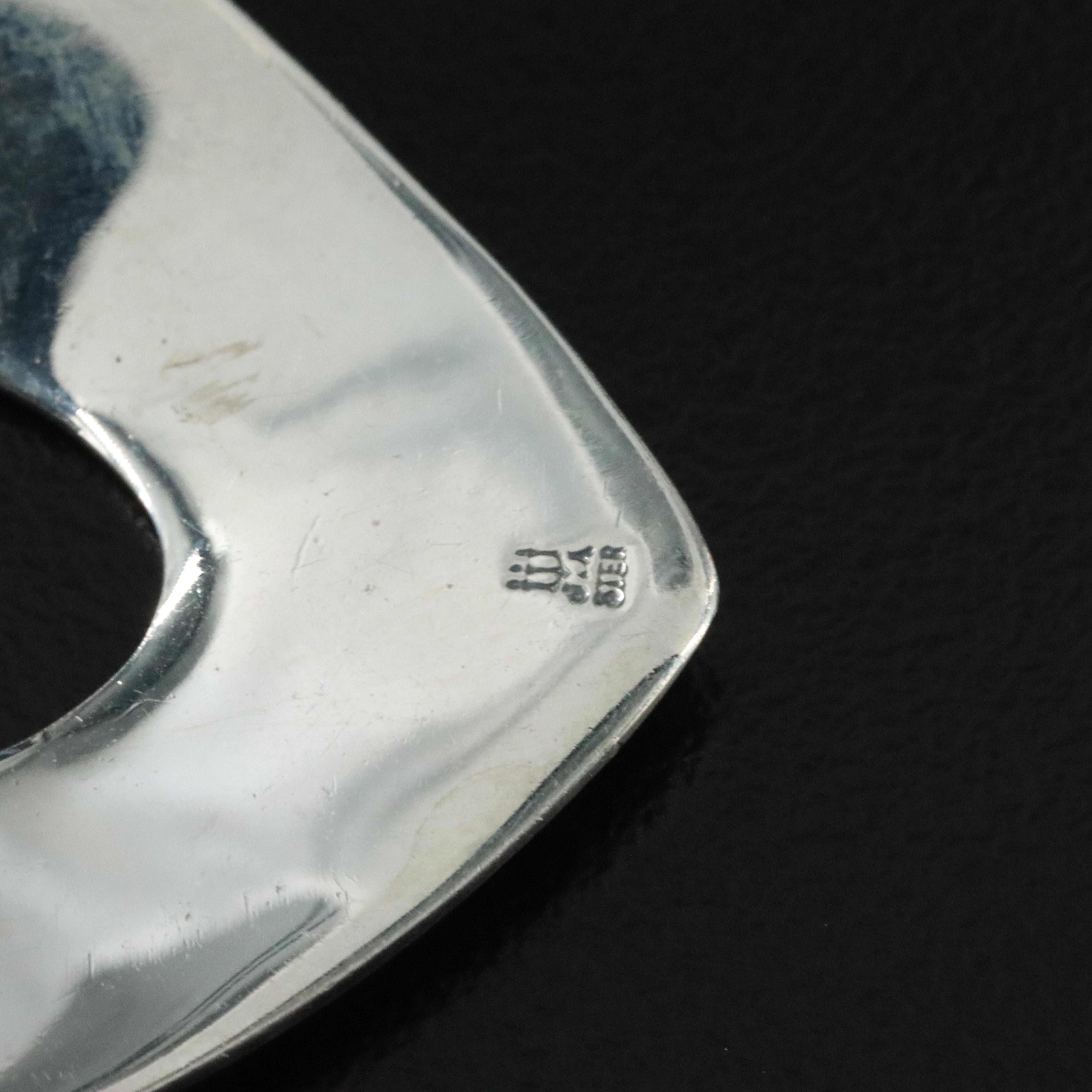 James Avery Sterling Floral Earrings