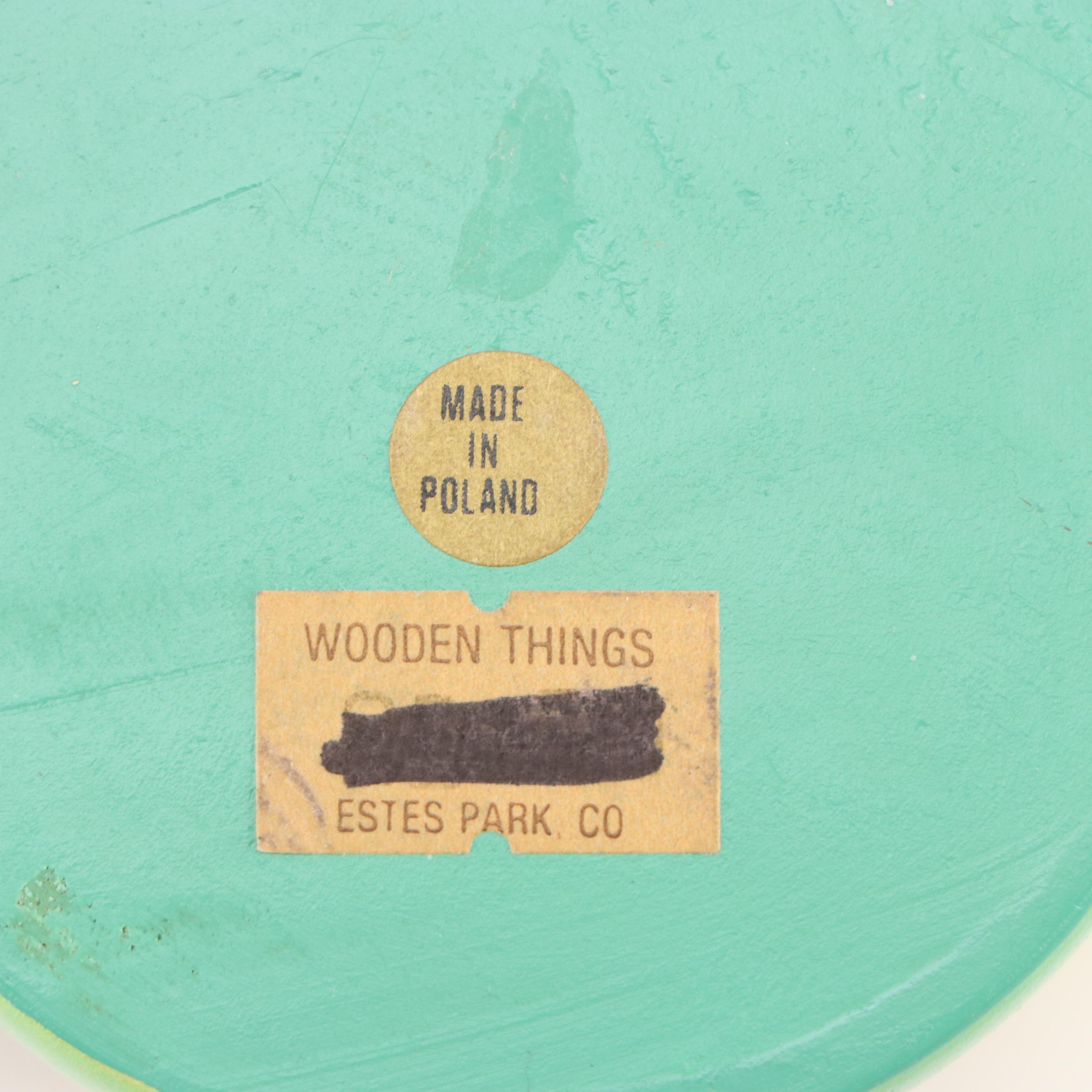 Polish Gnome Bowling Nesting Dolls with More Folk Art Wood Toys