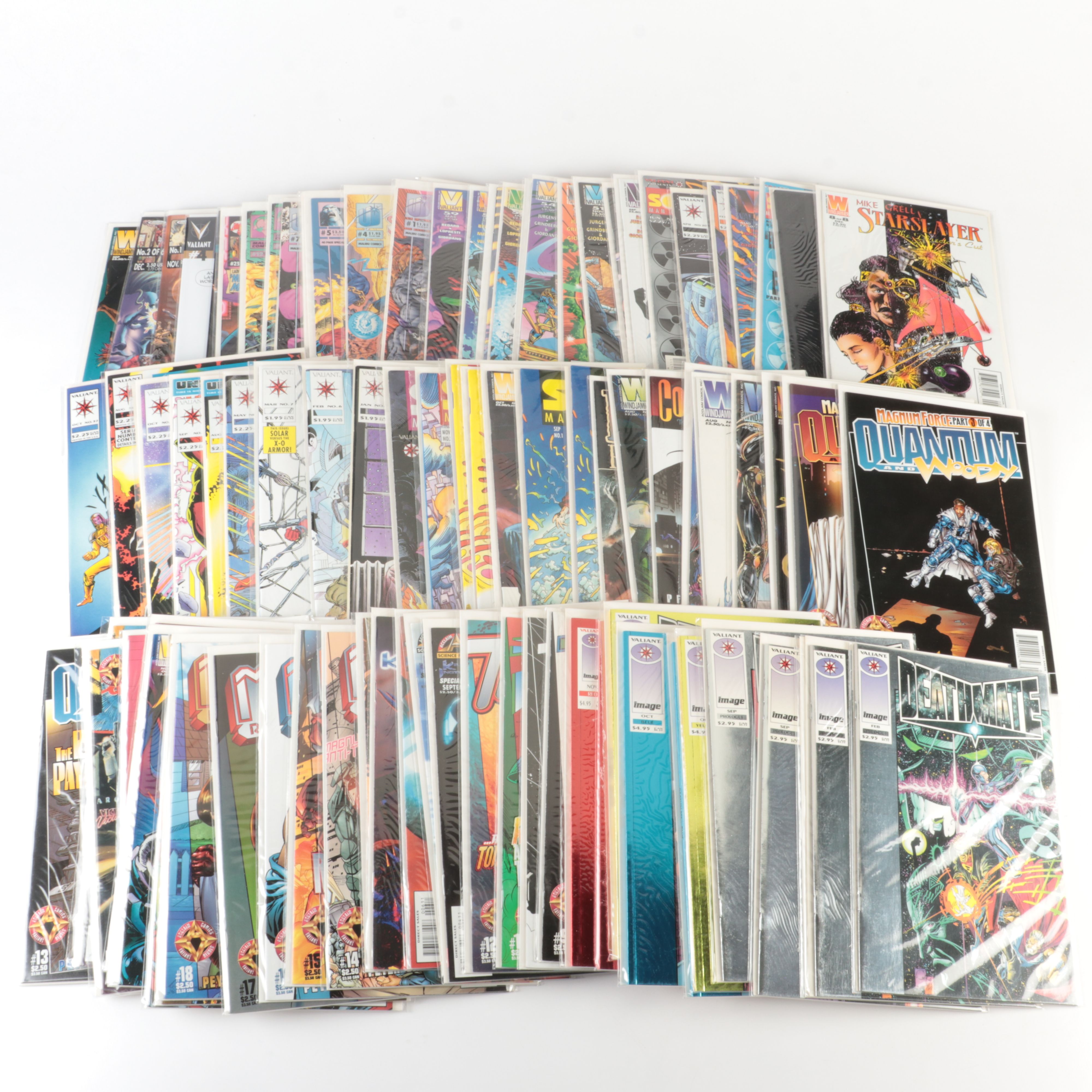 150+ Modern Age Comics Collection Featuring "Solar - Man of the Atom"