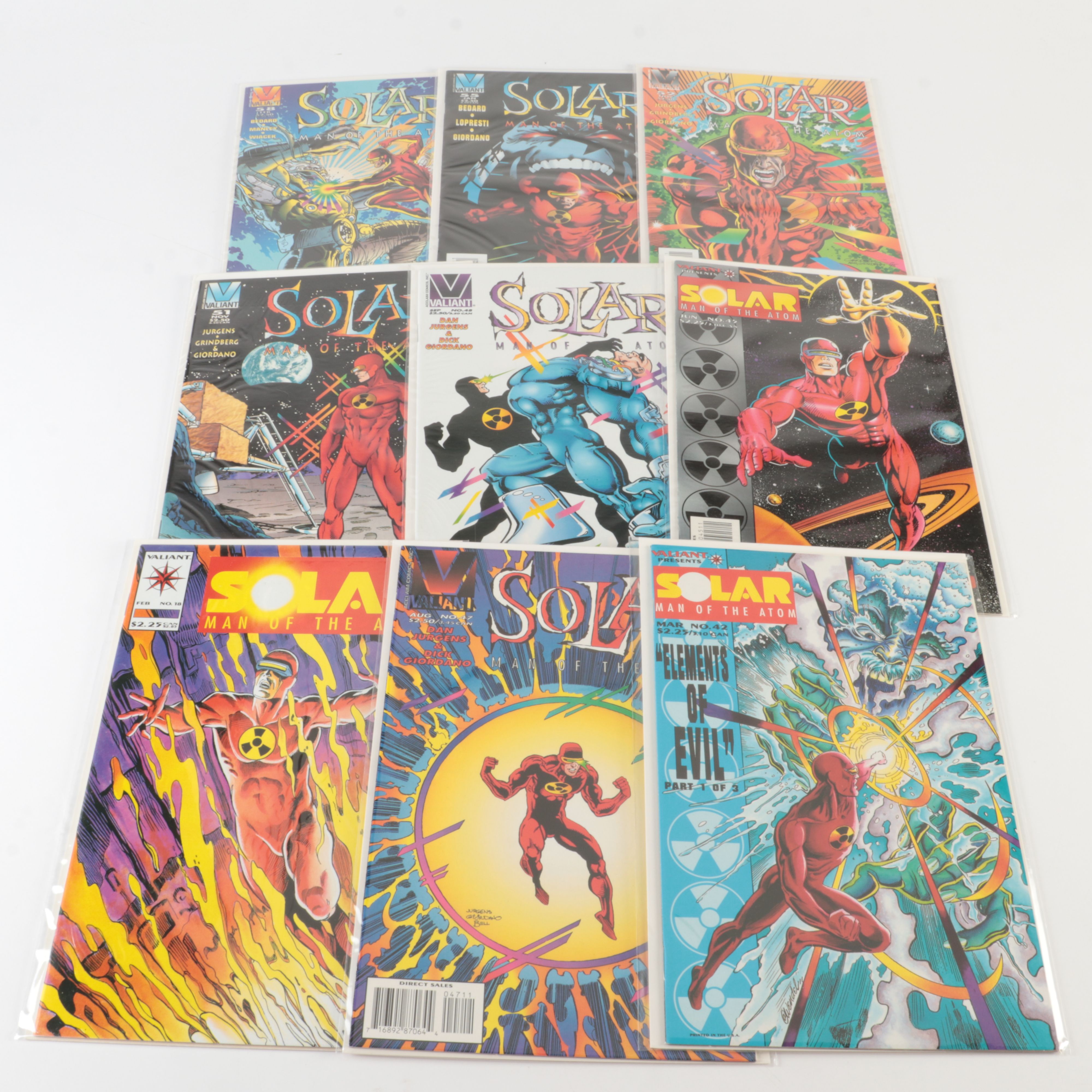 150+ Modern Age Comics Collection Featuring "Solar - Man of the Atom"