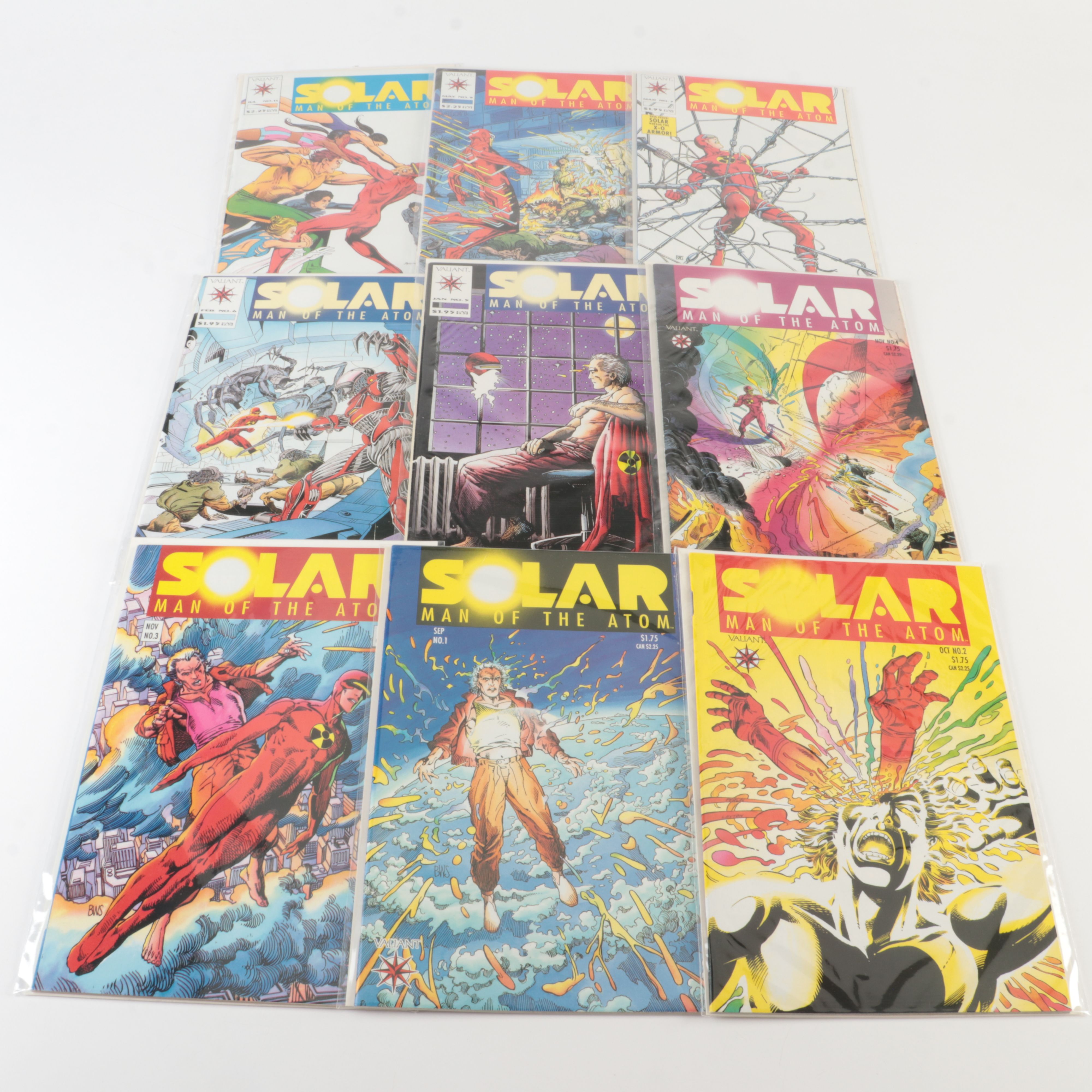 150+ Modern Age Comics Collection Featuring "Solar - Man of the Atom"
