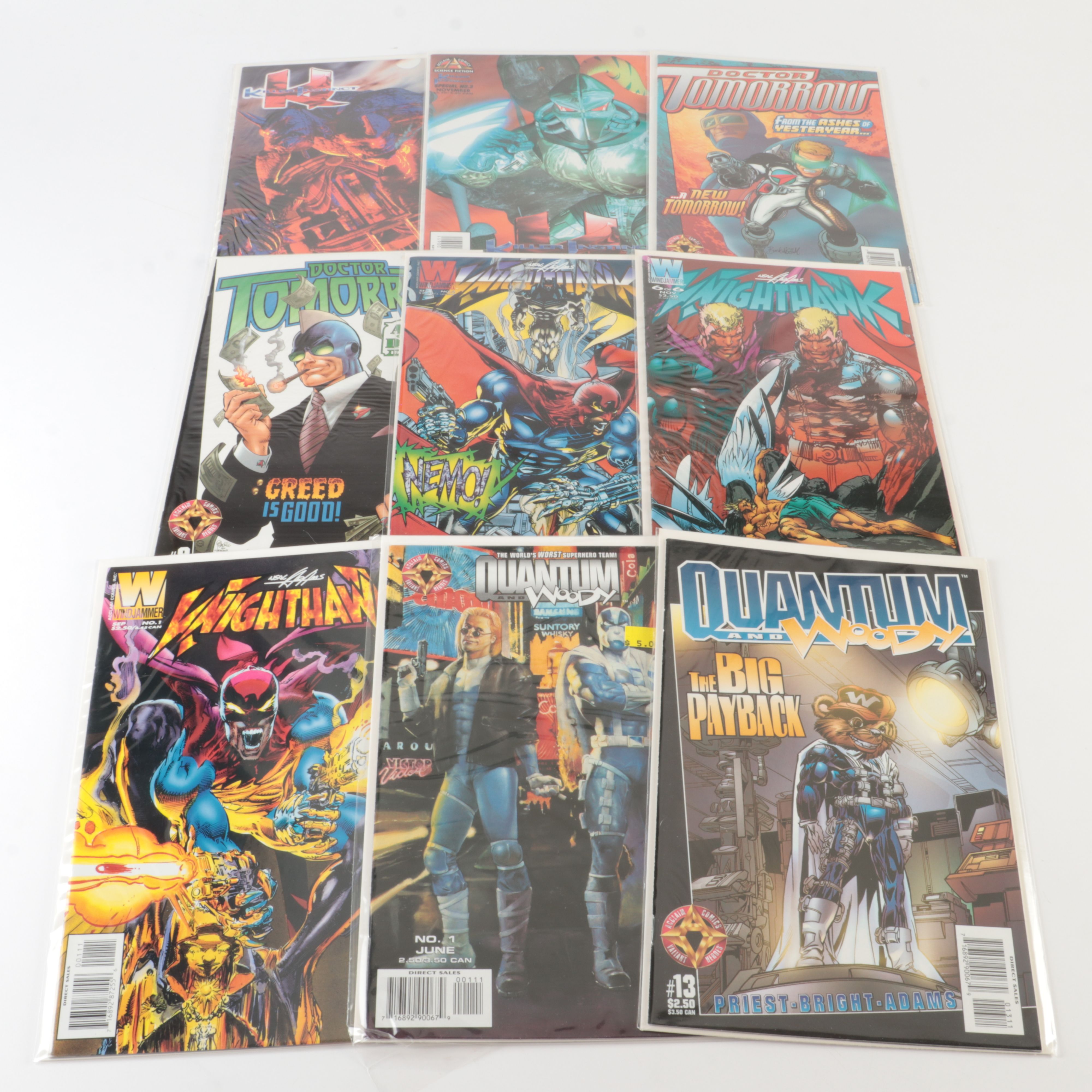 150+ Modern Age Comics Collection Featuring "Solar - Man of the Atom"