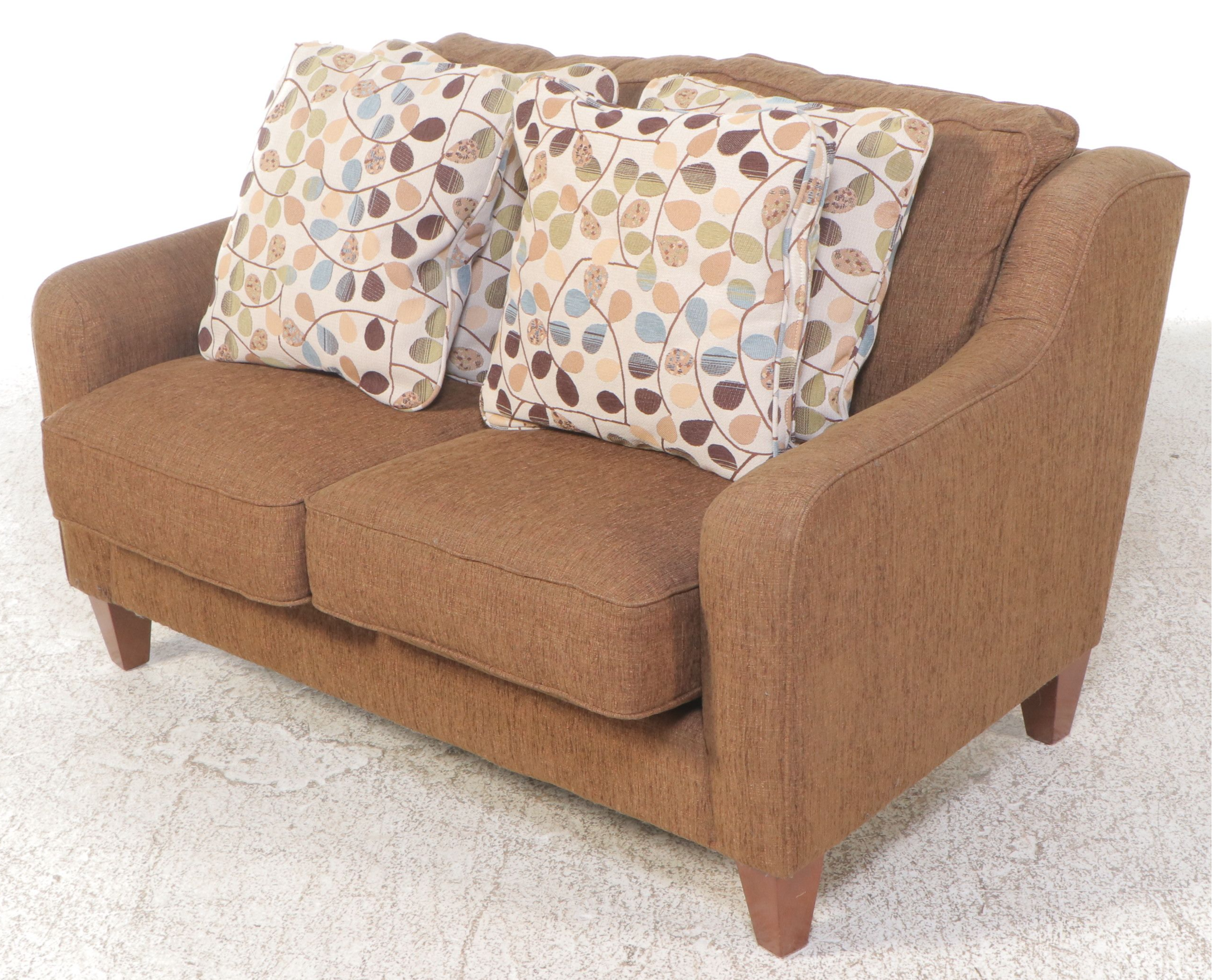 Urban Attitudes Upholstered Loveseat with Cushions