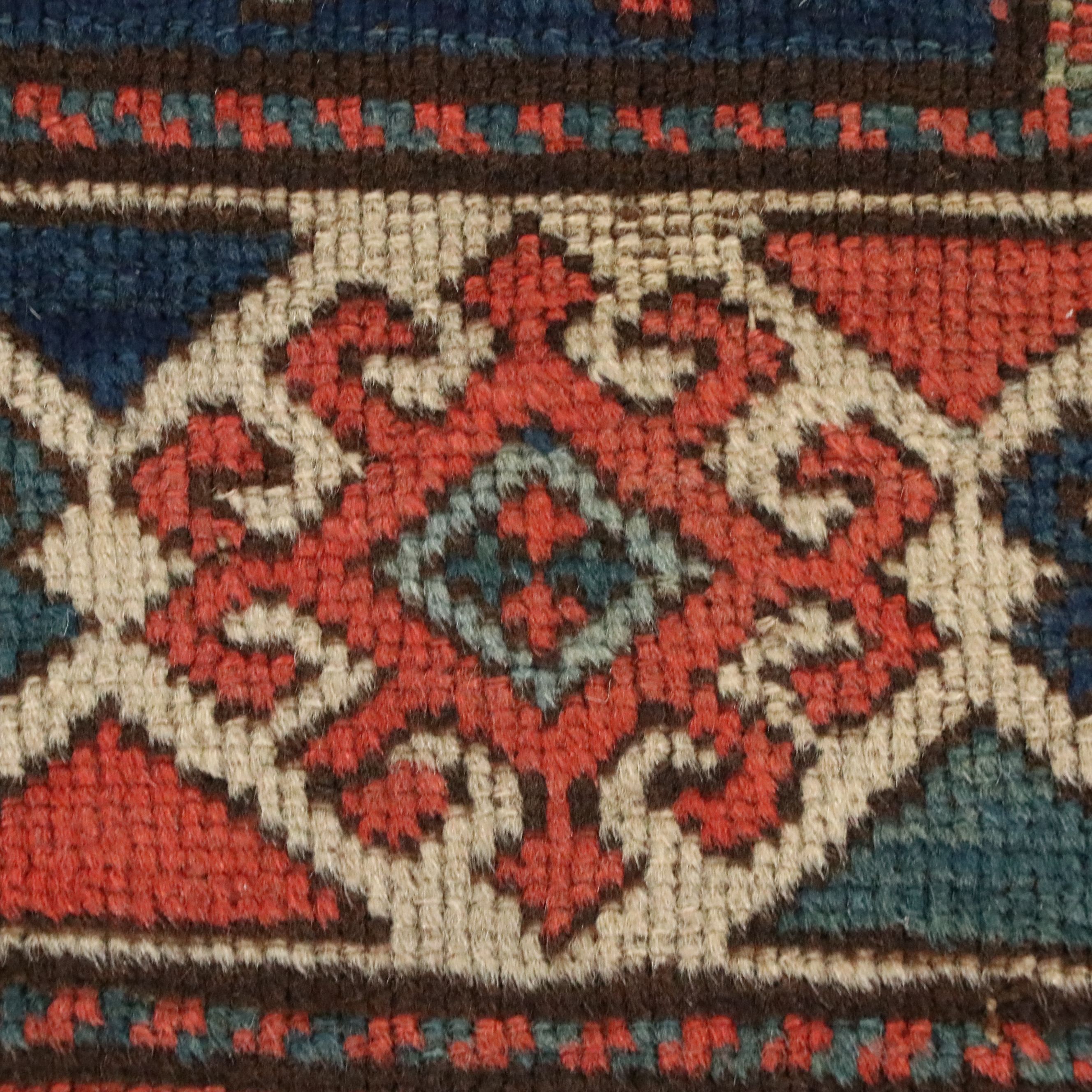 3'10 x 7'10 Hand-Knotted Caucasian Moghan Area Rug