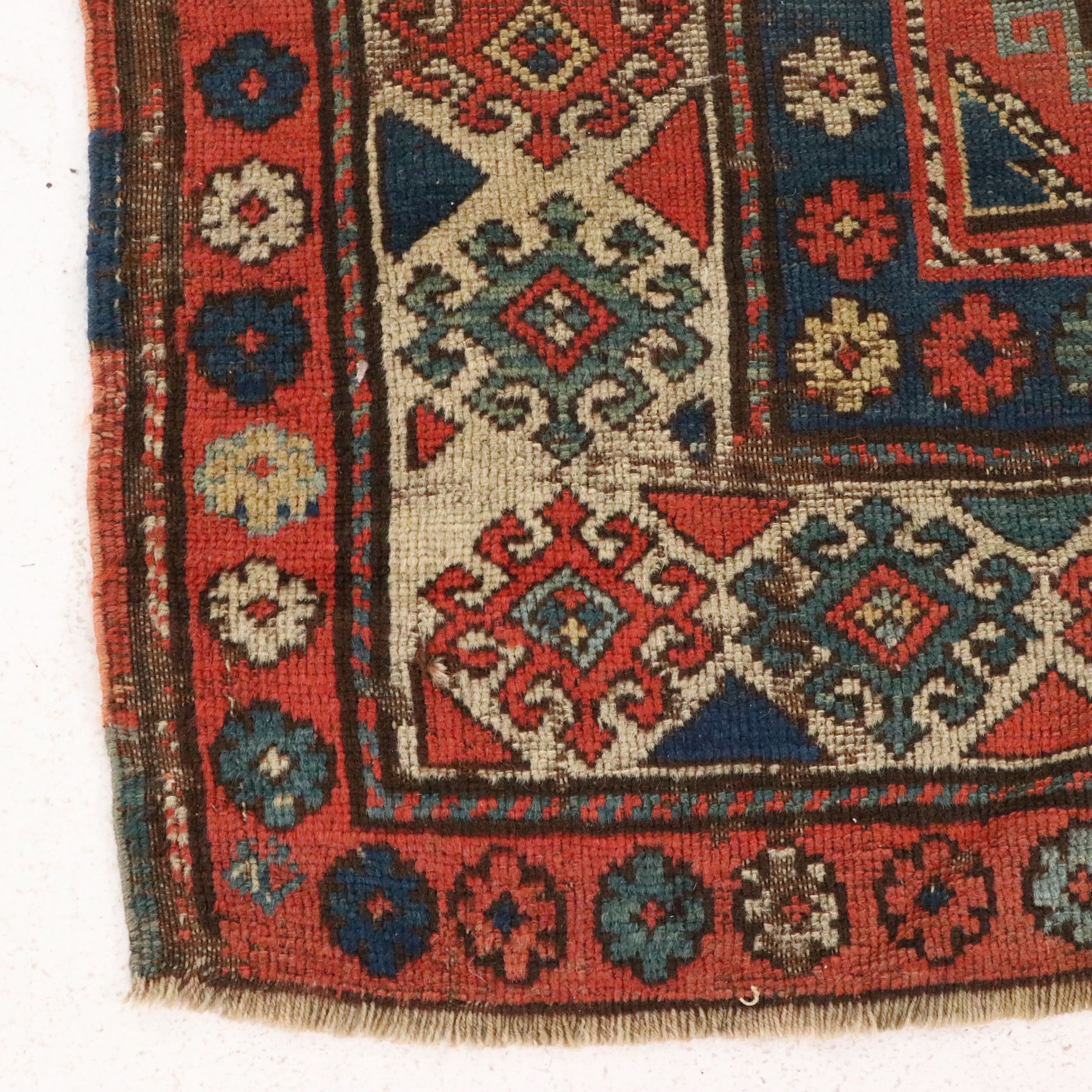 3'10 x 7'10 Hand-Knotted Caucasian Moghan Area Rug