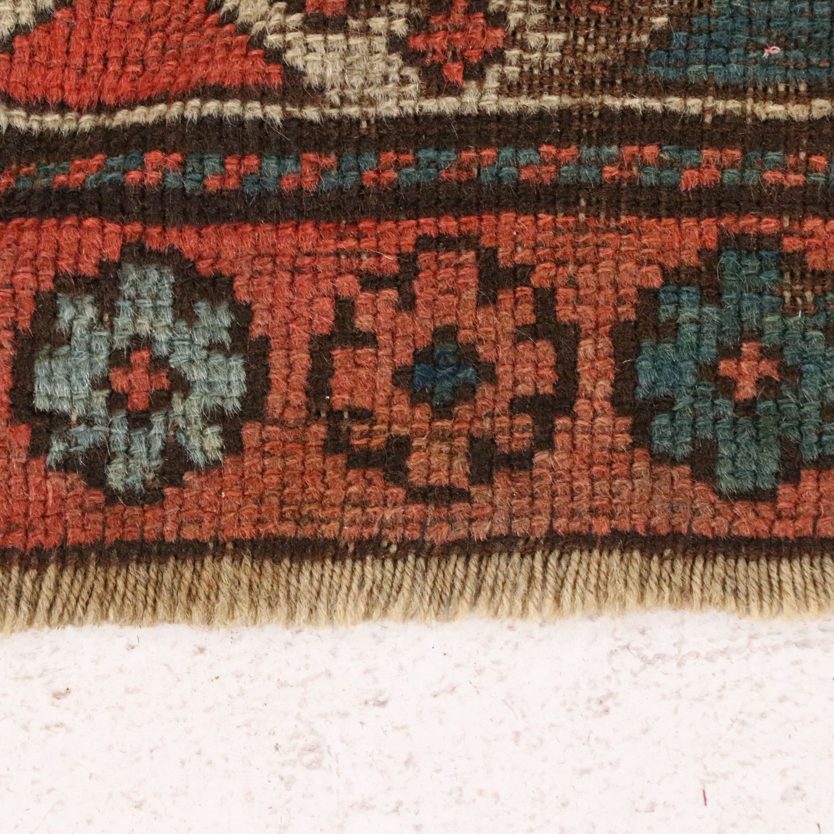 3'10 x 7'10 Hand-Knotted Caucasian Moghan Area Rug