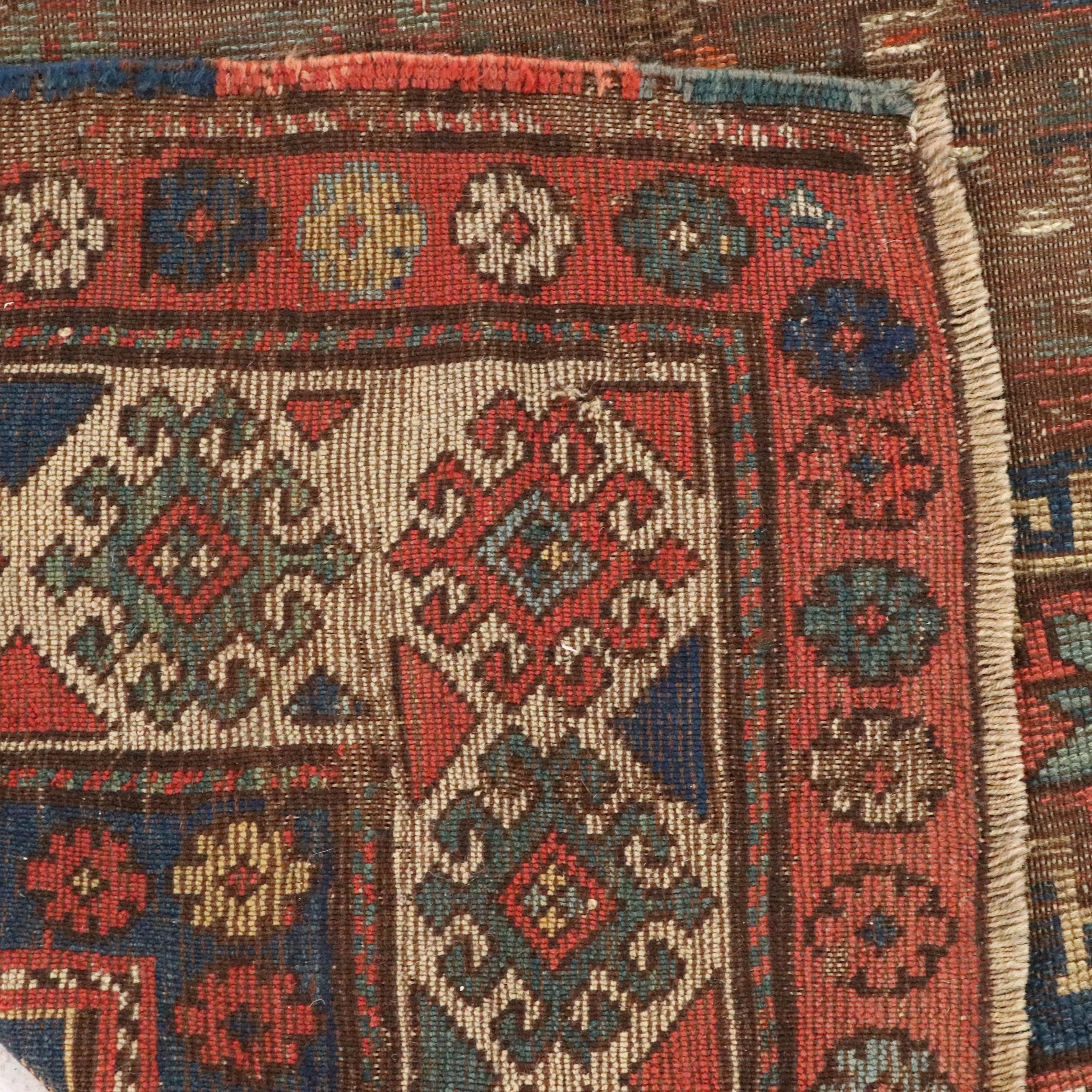 3'10 x 7'10 Hand-Knotted Caucasian Moghan Area Rug