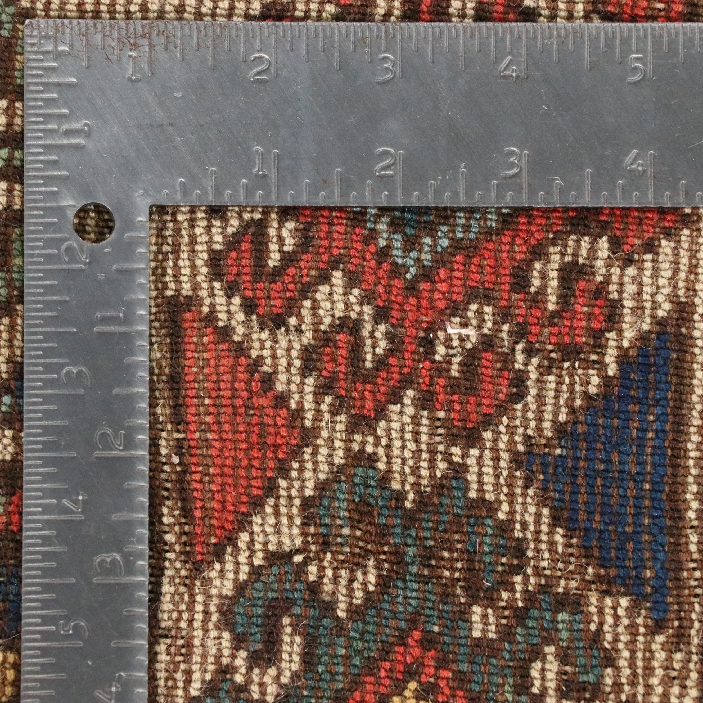 3'10 x 7'10 Hand-Knotted Caucasian Moghan Area Rug