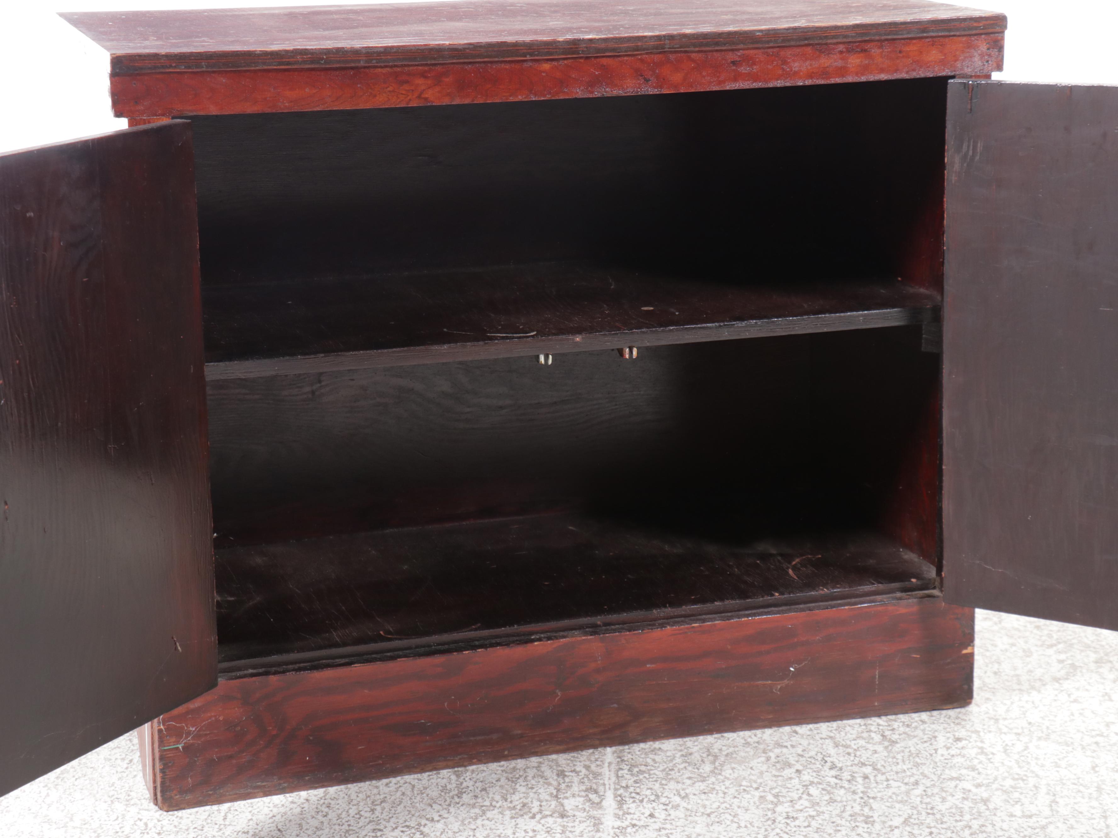 Shaker Style Wooden Cabinet