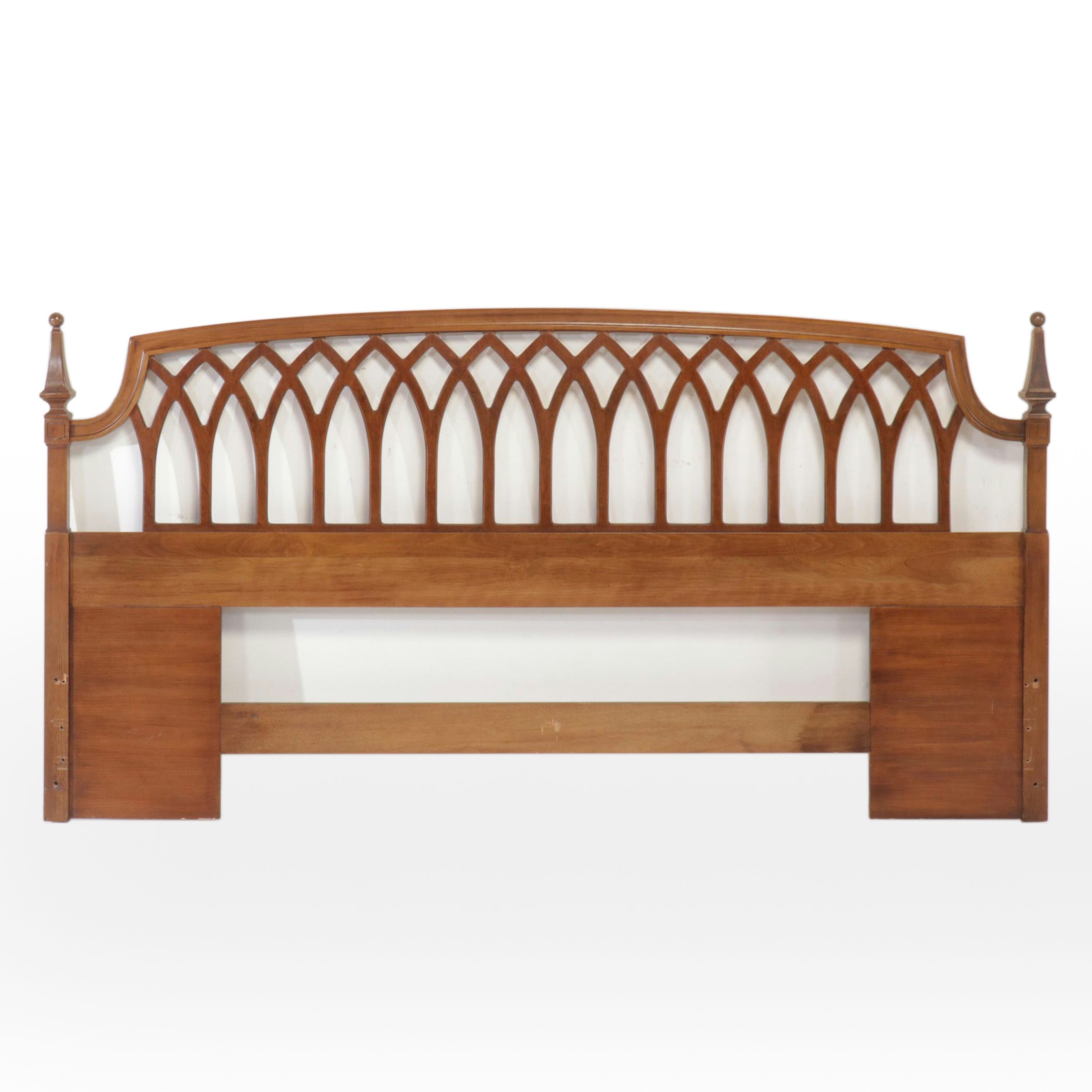 Mediterranean Style King Size Headboard, Mid to Late 20th Century