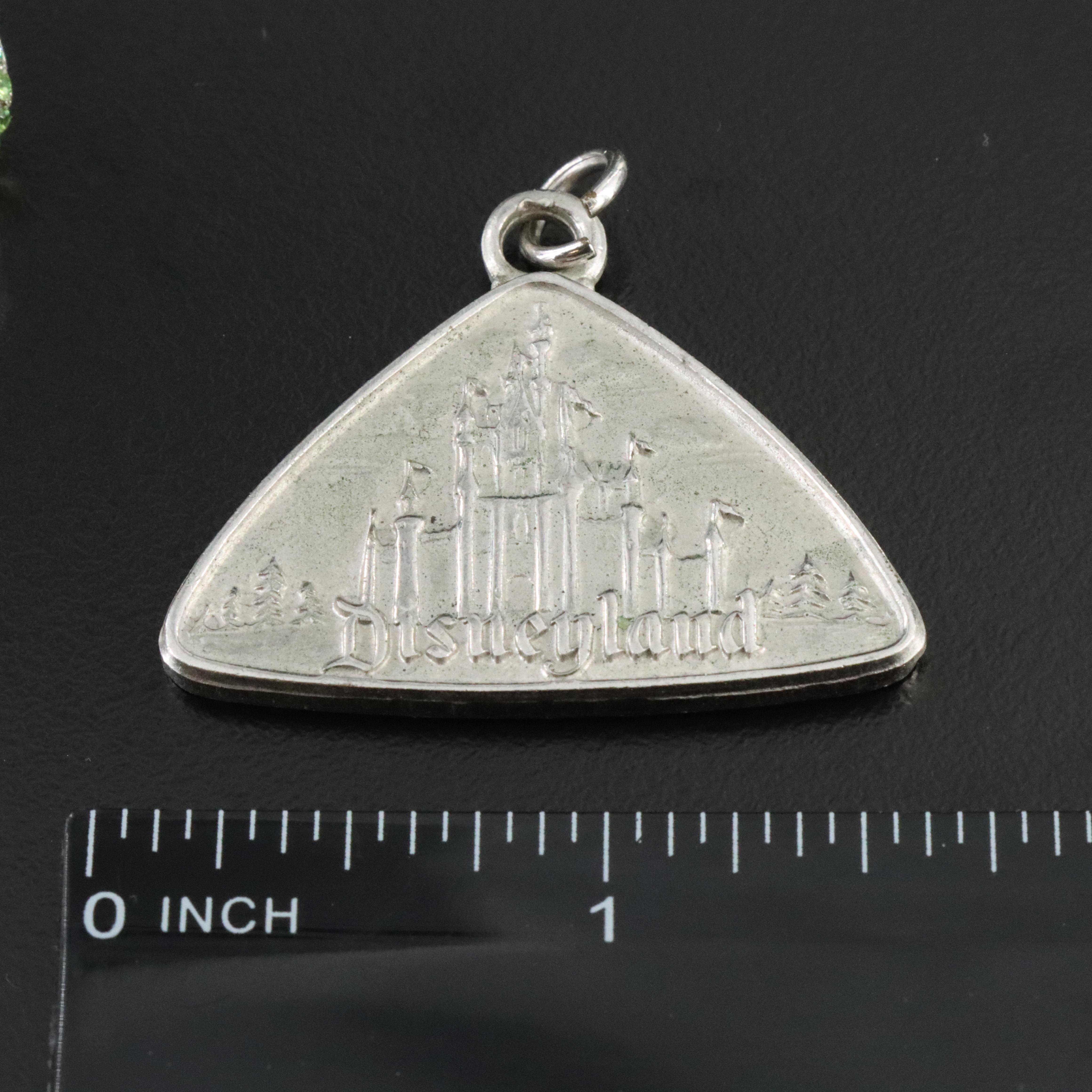 Disneyland Pendant, Sterling and Mother-of-Pearl Featured in Jewelry Collection