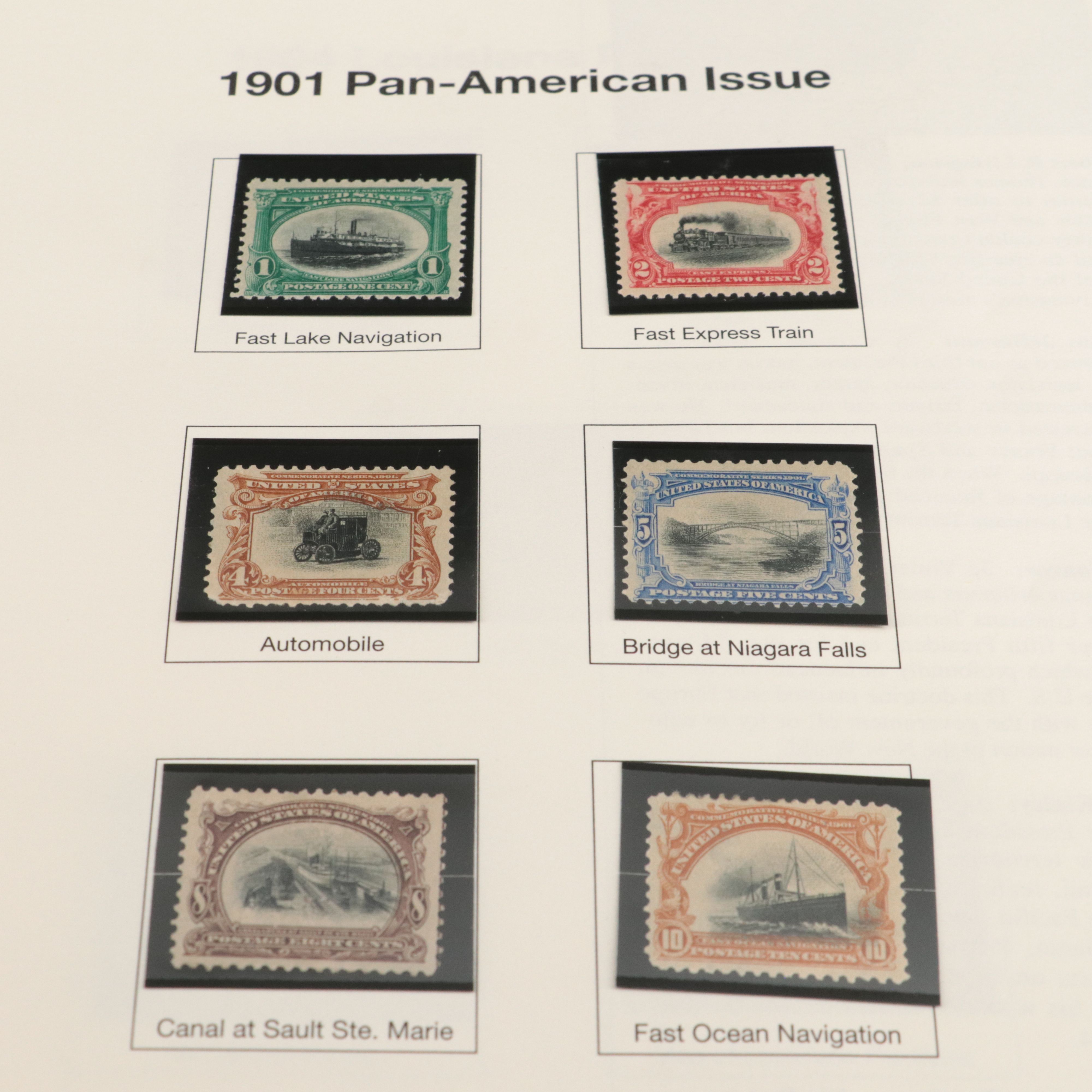 Album of Mint Condition U.S. Commemorative Postage Stamps, 1893 to 1979