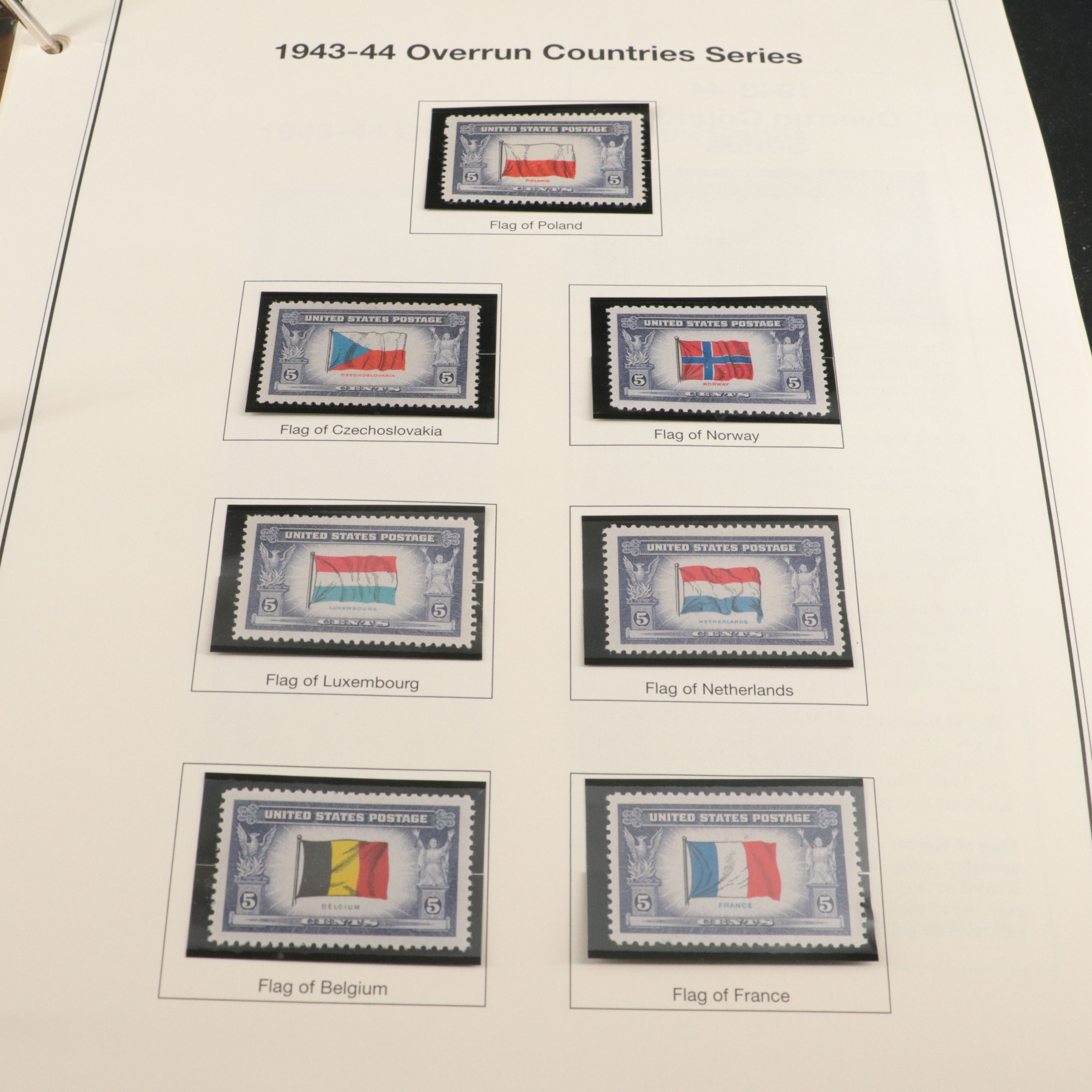 Album of Mint Condition U.S. Commemorative Postage Stamps, 1893 to 1979